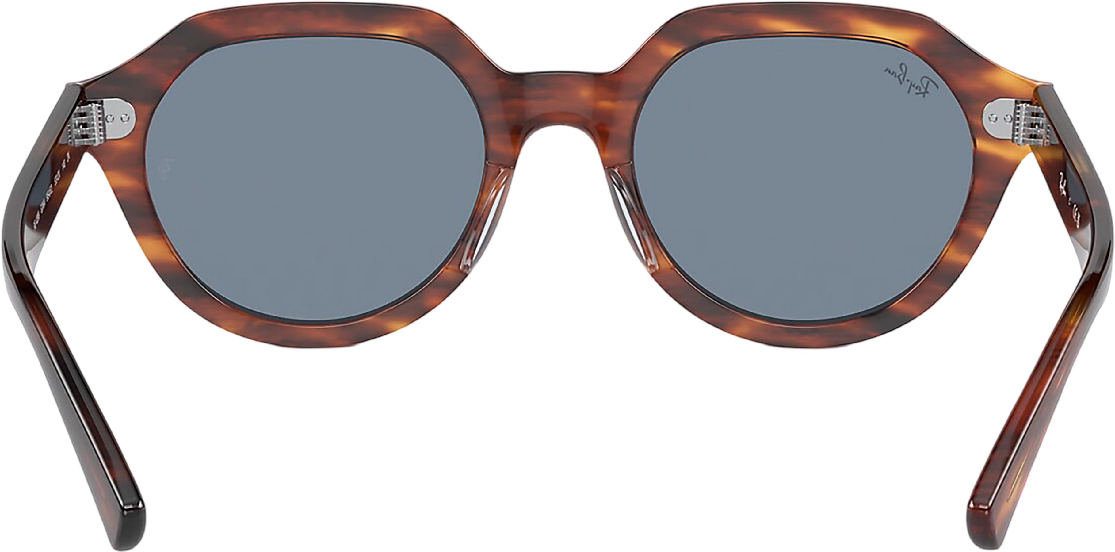 Product gallery image number 2 for product RB4399 Gina Sunglasses - Polished Striped Havana - Blue Lens - Unisex