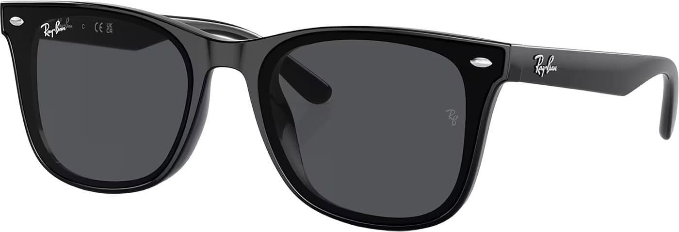 Product image for Lunettes de soleil RB4420 - Polished Black - Verres Blue - Unisexe