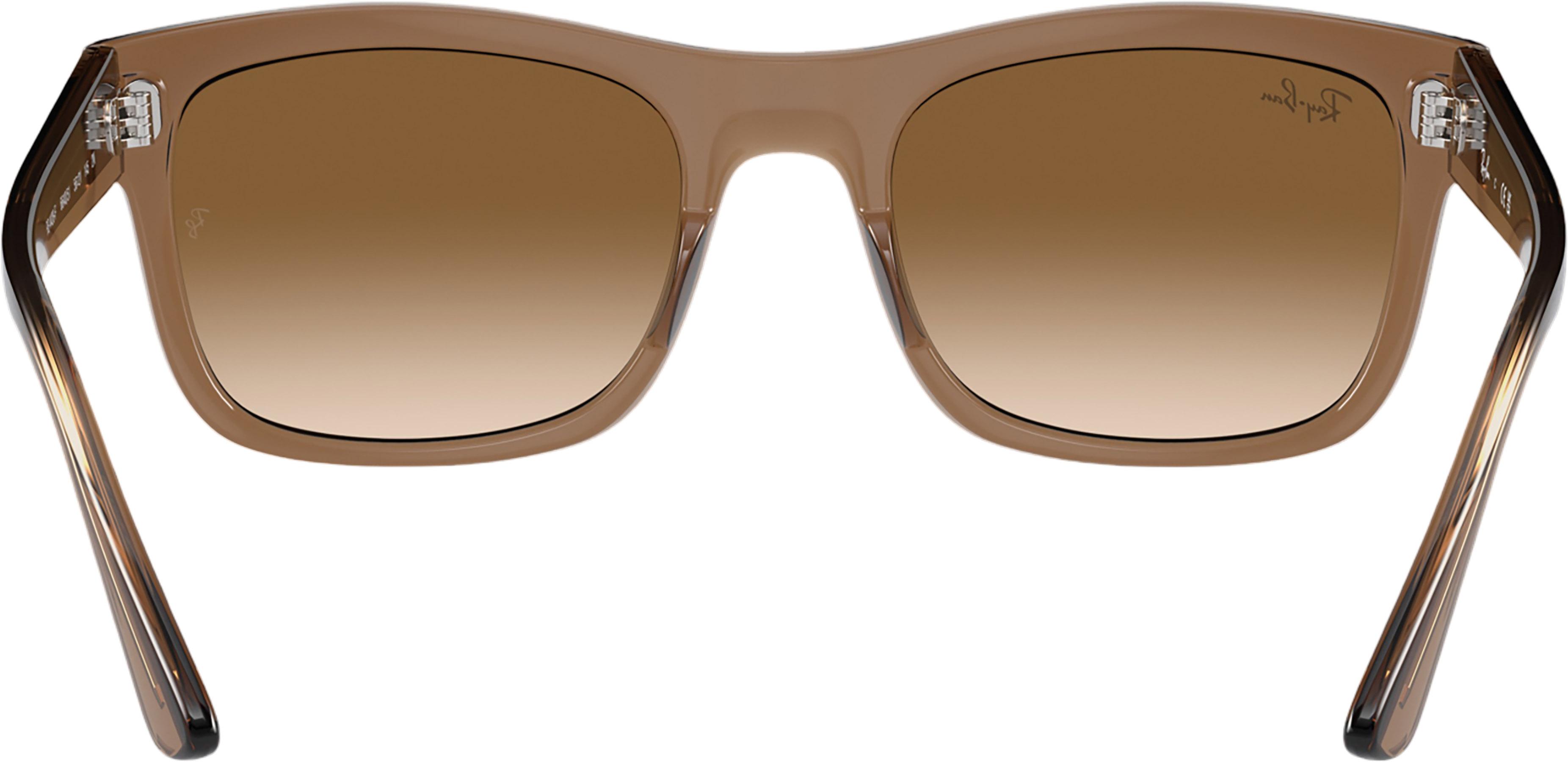 Product gallery image number 2 for product RB4428 Sunglasses - Polished Transparent Light Brown - Clear/Brown Lens - Unisex