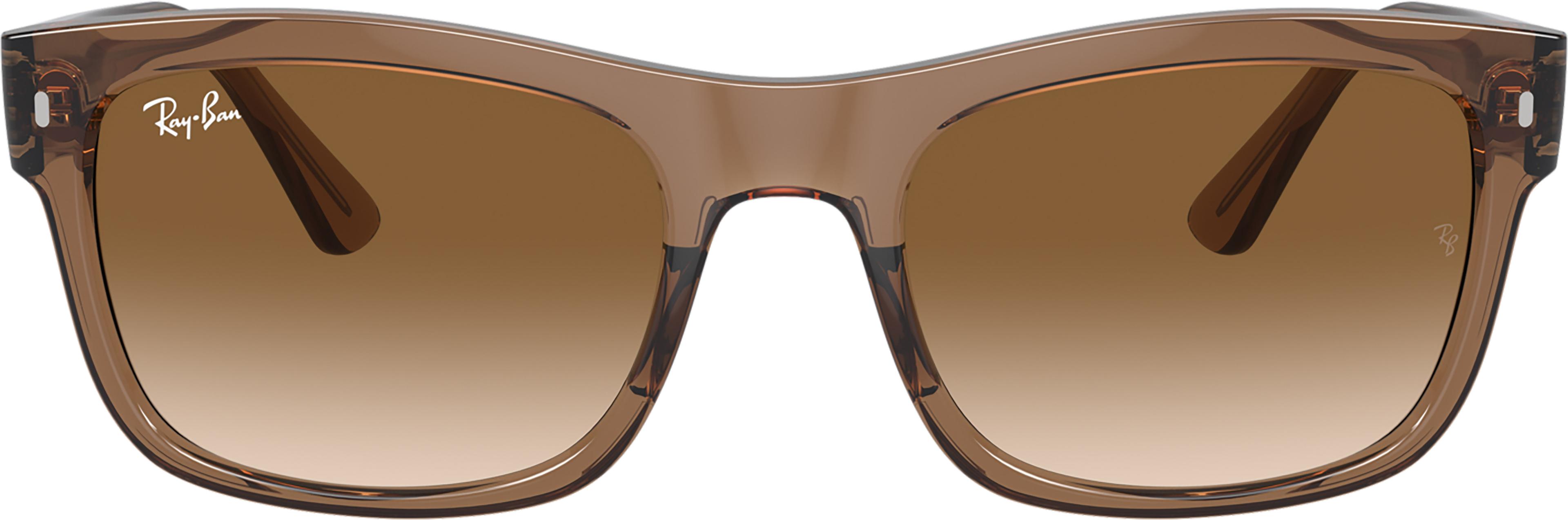 Product gallery image number 3 for product RB4428 Sunglasses - Polished Transparent Light Brown - Clear/Brown Lens - Unisex