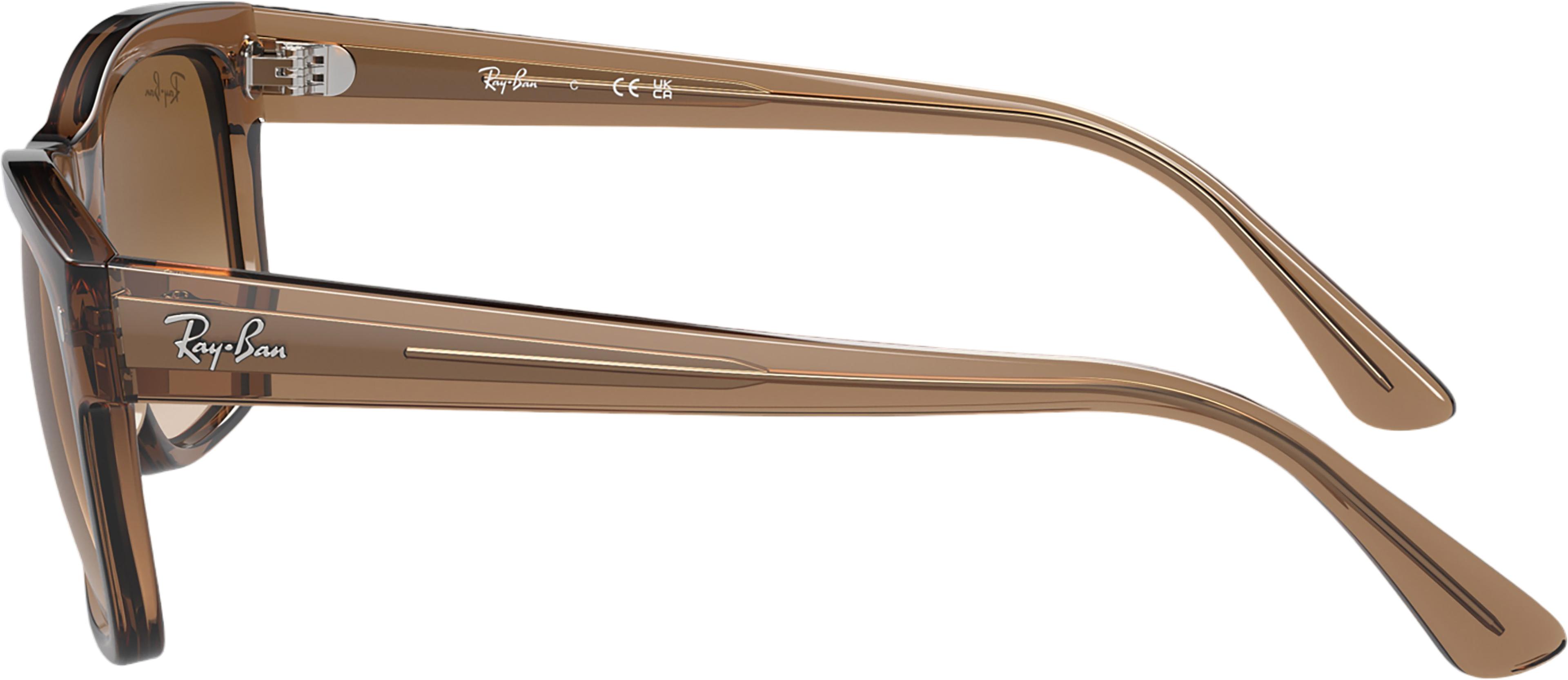 Product gallery image number 5 for product RB4428 Sunglasses - Polished Transparent Light Brown - Clear/Brown Lens - Unisex