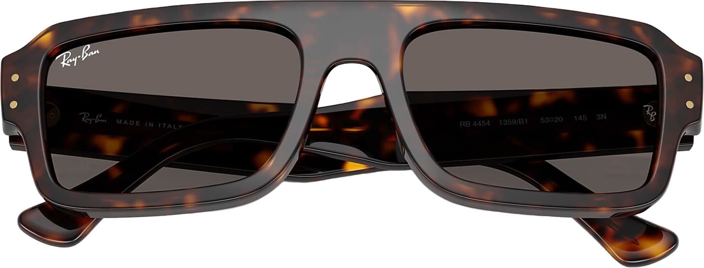 Product gallery image number 4 for product Flacko Bio-Based Sunglasses - Polished Havana - Blue Lens - Unisex