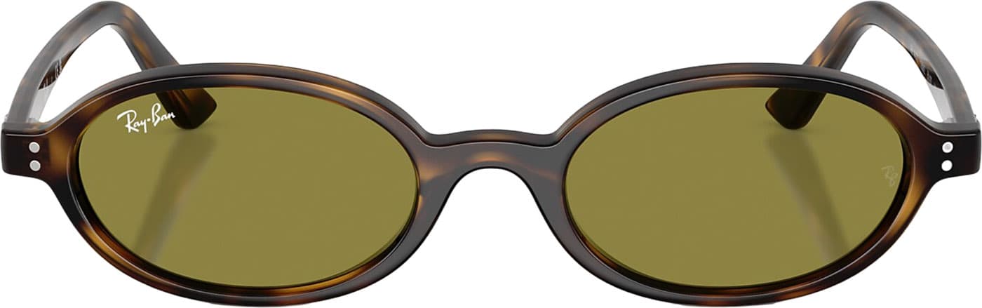 Product gallery image number 3 for product RB4472 Khal Bio-Based Sunglasses - Polished Havana - Green Lens - Unisex