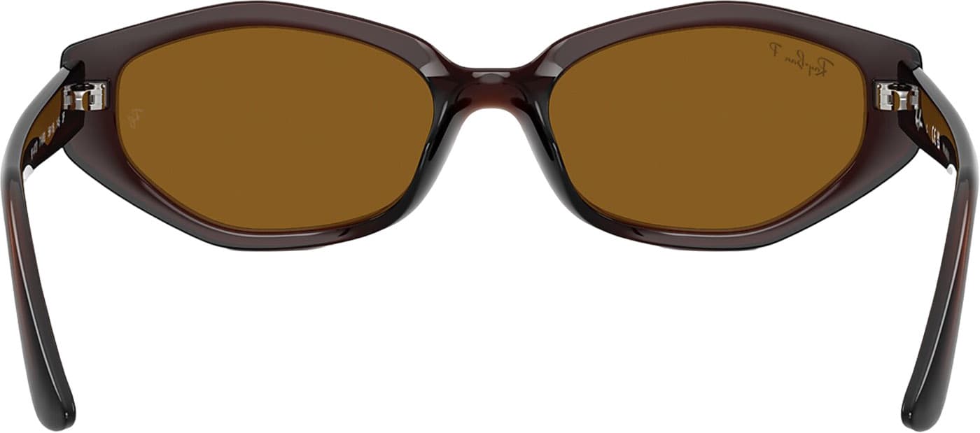 Product gallery image number 2 for product RB4473D Sunglasses - Polished Dark Brown - Dark Brown Polarized Lens - Unisex