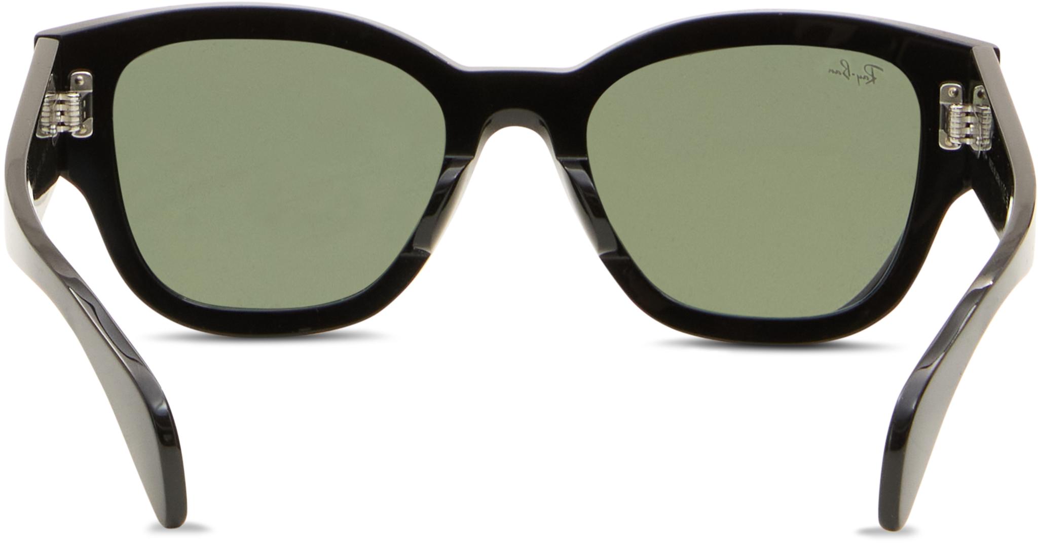 Product gallery image number 6 for product Jorge Sunglasses - Polished Black - Green Lens