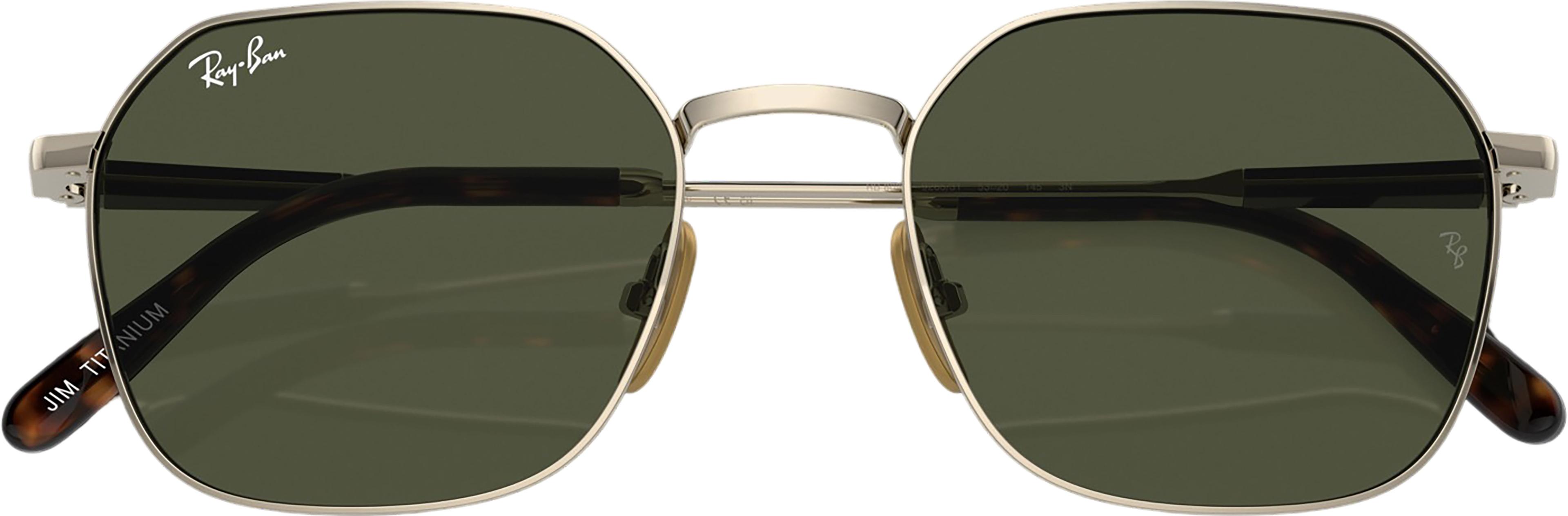 Numéro de l'image de la galerie de produits 4 pour le produit Lunettes de soleil RB8094 Jim Titanium - Polished Arista Gold - Verres Green - Unisexe