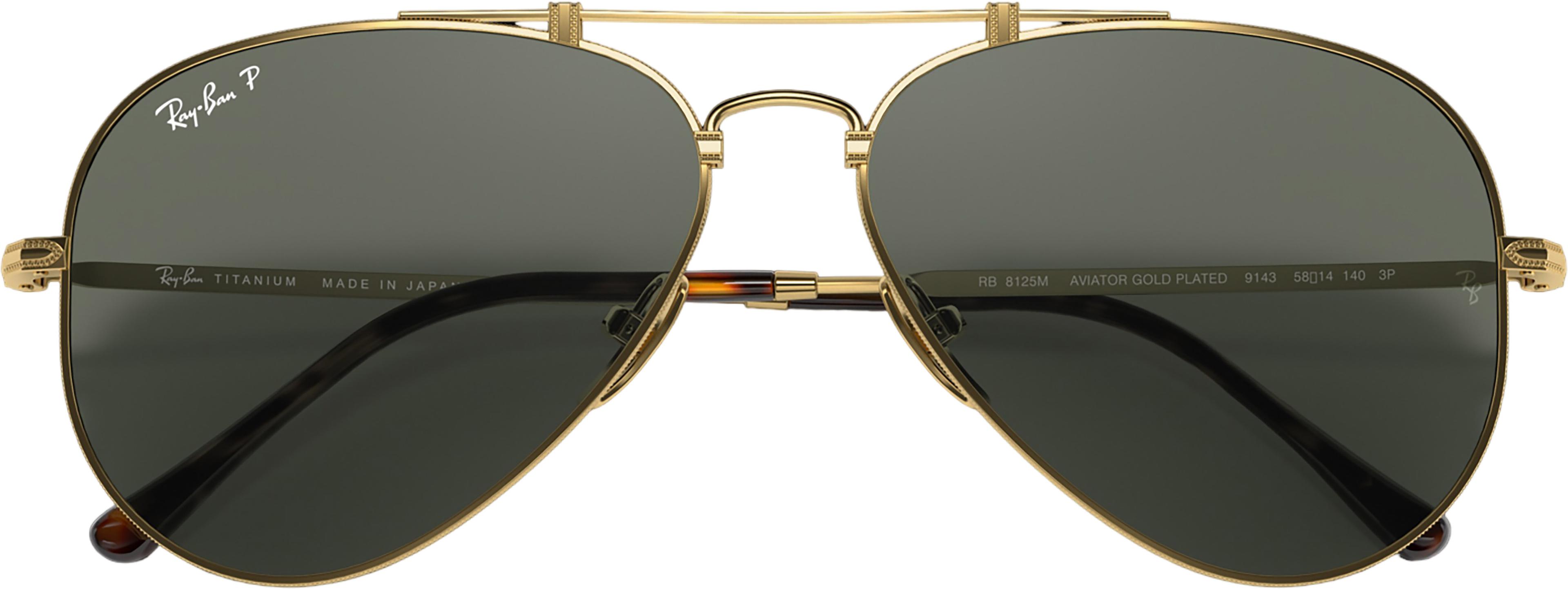 Numéro de l'image de la galerie de produits 4 pour le produit Lunettes de soleil Aviator Titanium