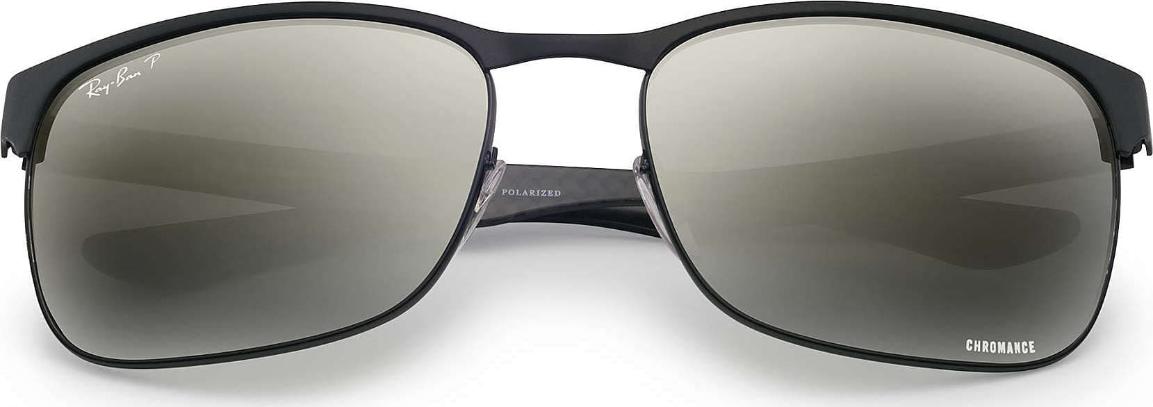 Product gallery image number 3 for product RB8319CH - Black - Polarized Silver Mirror Chromance