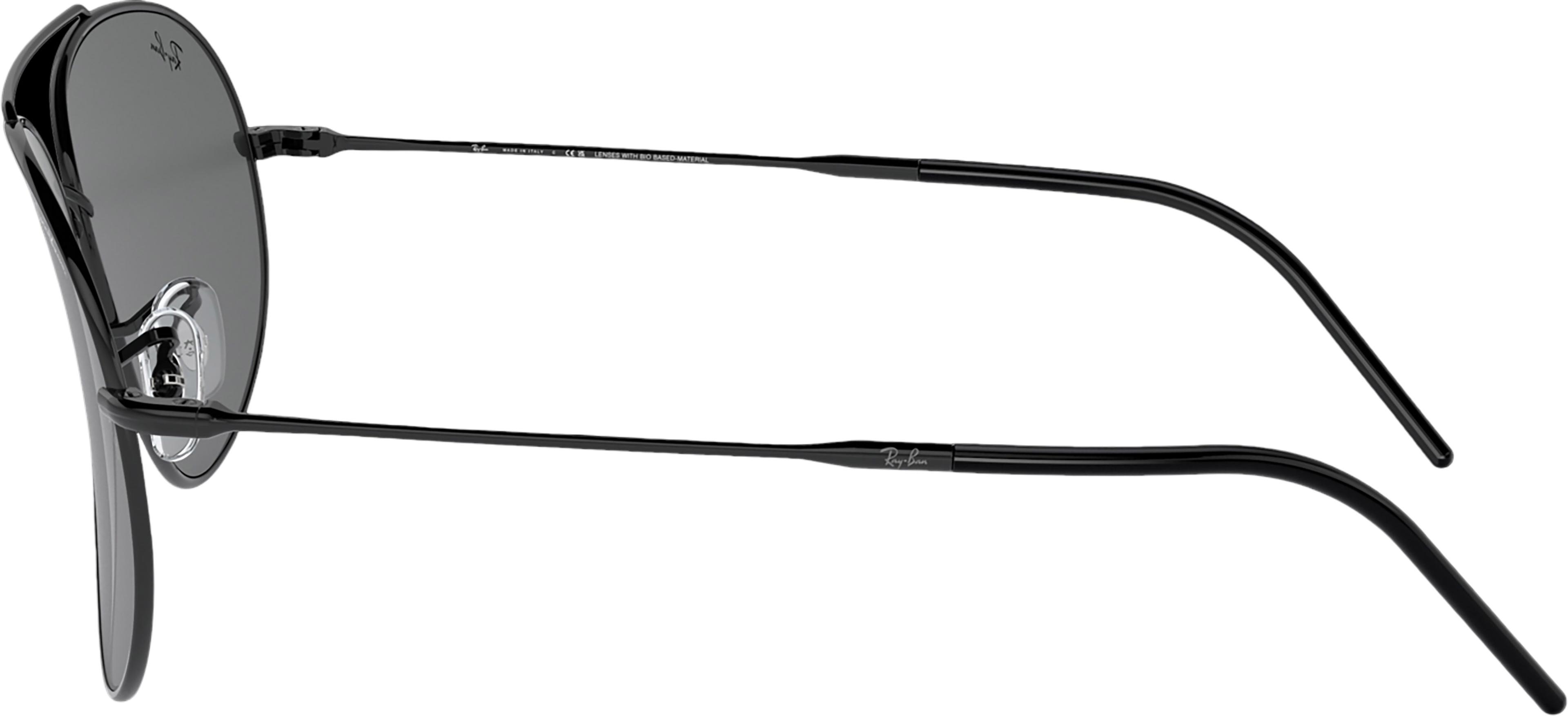 Numéro de l'image de la galerie de produits 6 pour le produit Lunettes de soleil Lenny Kravitz x Aviator Reverse - Polished Black - Verres Dark Grey - Unisexe