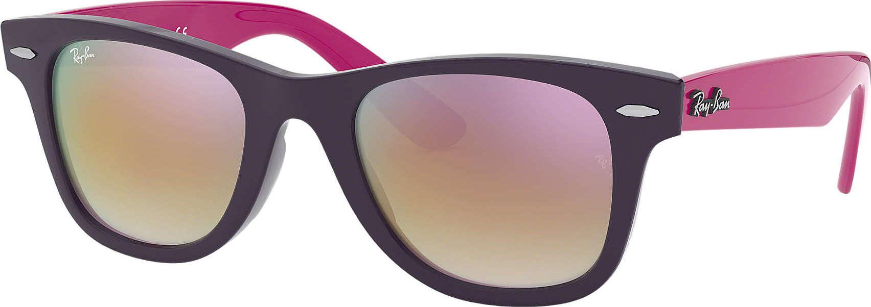 Product gallery image number 1 for product Wayfarer Junior - Purple-Reddish - Copper Gradient Mirror Lens - Kids