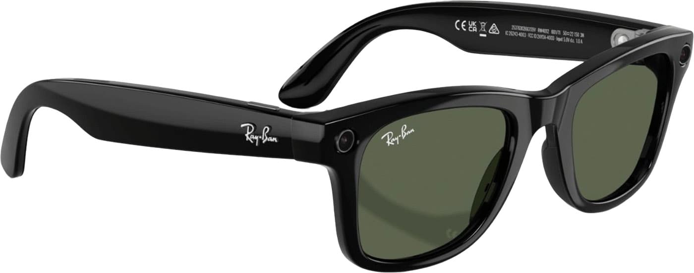 Product gallery image number 5 for product Meta Wayfarer Sunglasses - GEN2 - Unisex