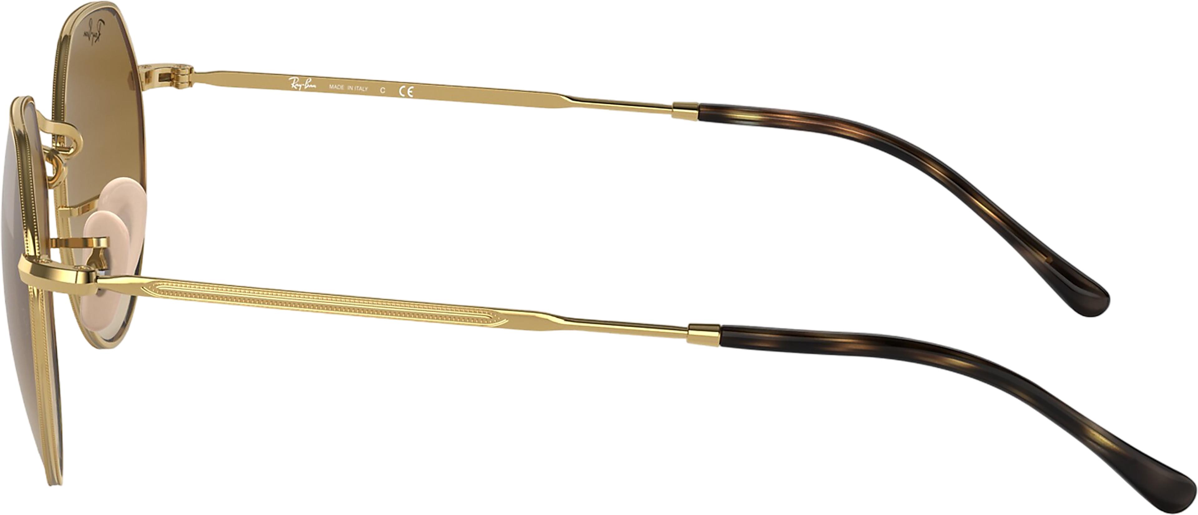 Product gallery image number 4 for product Jack Sunglasses - Polished Arista Gold - Brown Lens