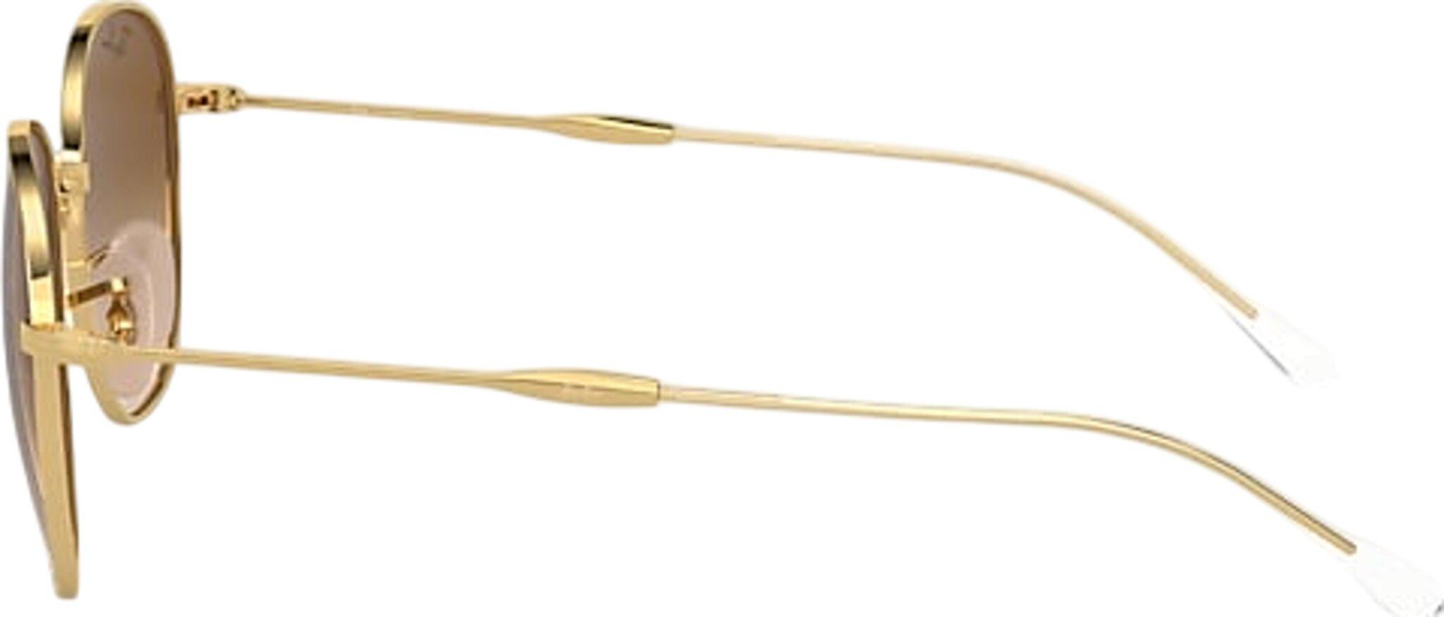 Product gallery image number 2 for product RB3809 Sunglasses - Polished Arista Gold Frame - Light Brown Lens