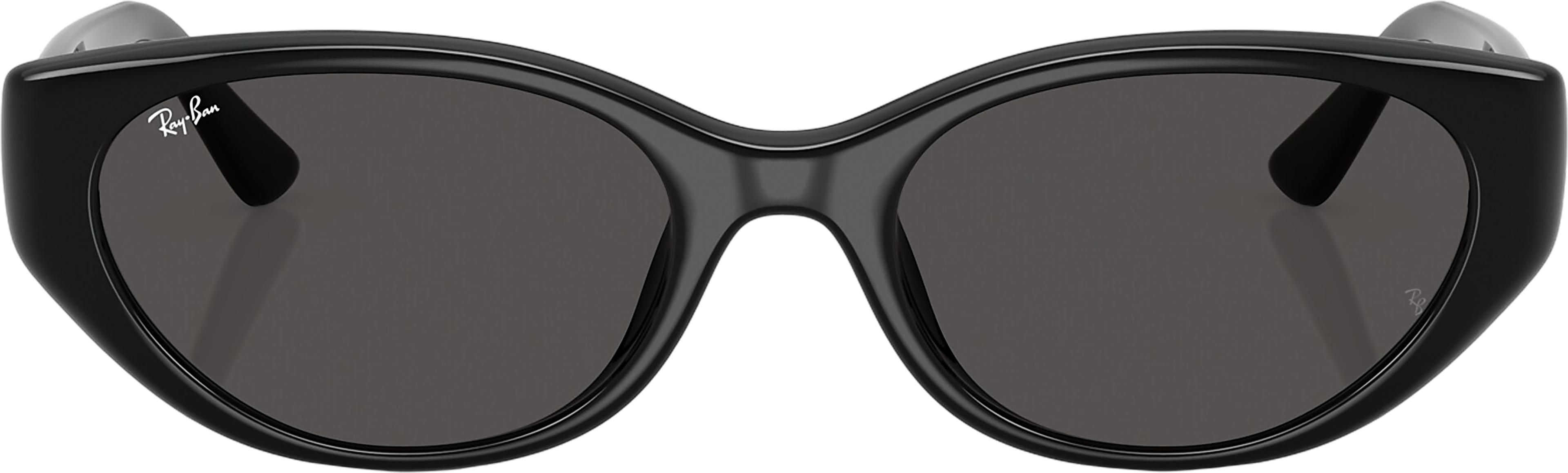 Product gallery image number 3 for product RB4457D Bio-Based Sunglasses - Polished Black - Dark Grey Lens