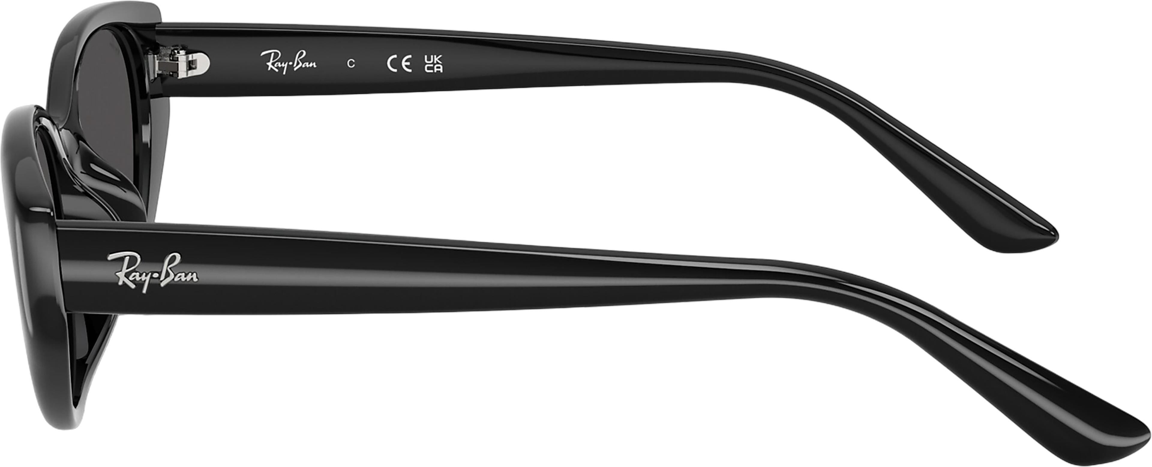 Product gallery image number 4 for product RB4457D Bio-Based Sunglasses - Polished Black - Dark Grey Lens