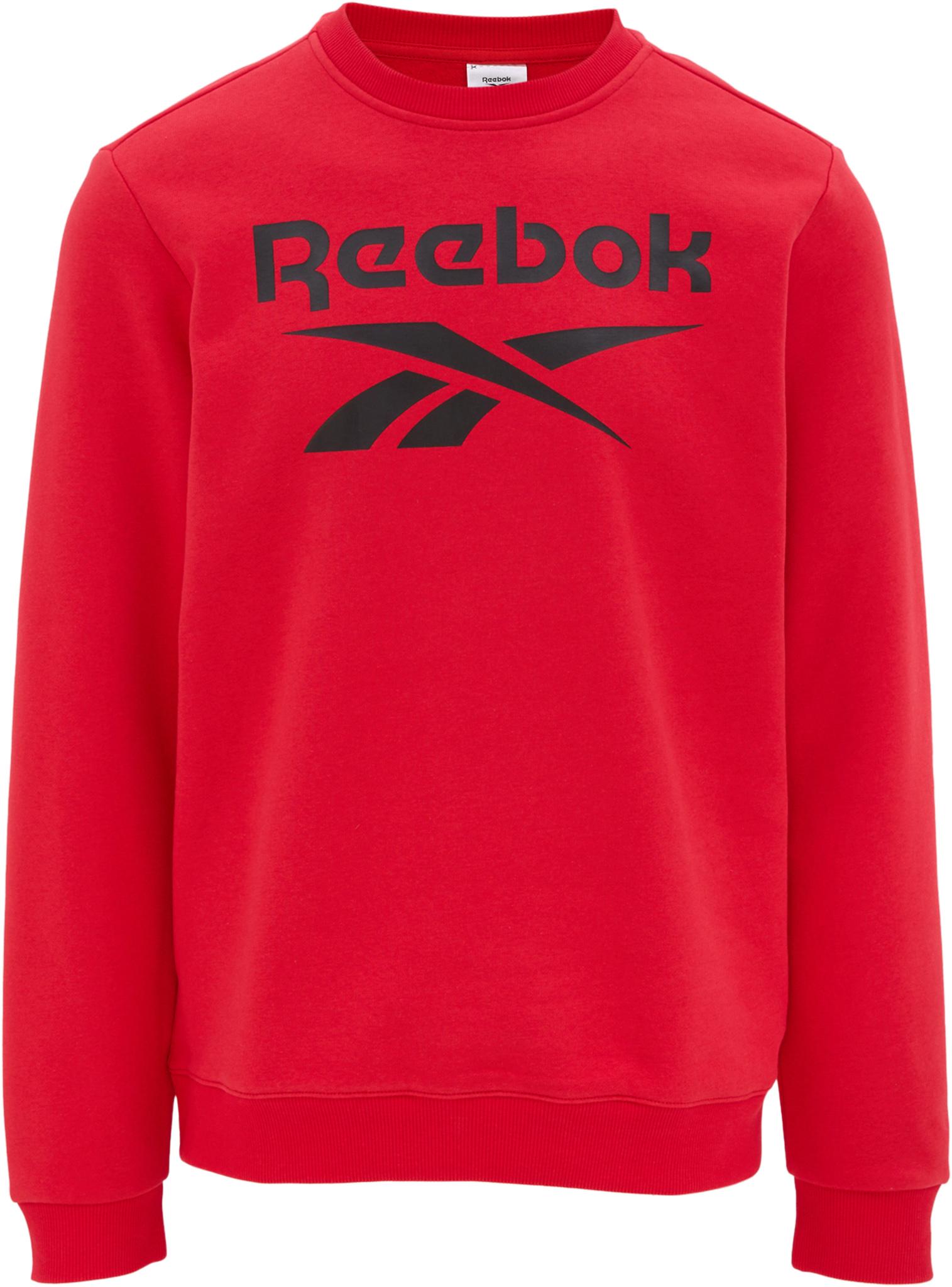 Product image for Reebok Identity Big Logo Fleece Crew Neck Sweatshirt - Men's