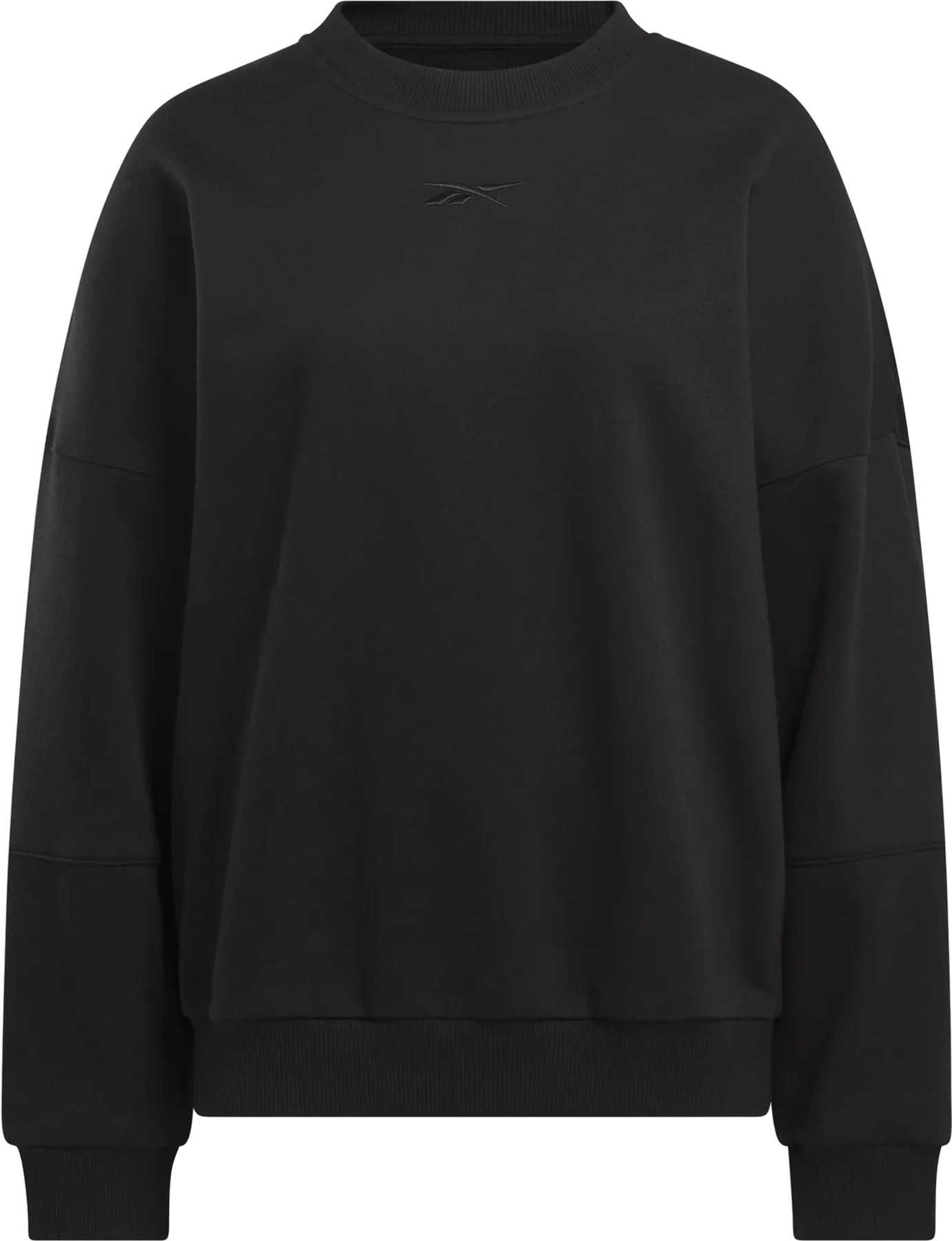 Image de produit pour Chandail en molleton surdimensionné à col rond Lux - Femme