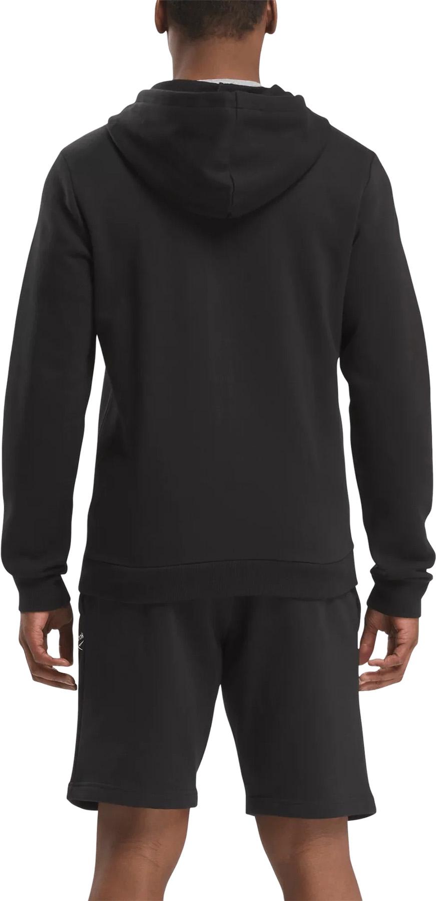 Product gallery image number 3 for product Reebok Identity Small Logo Fleece Zip Up Hoodie - Men's