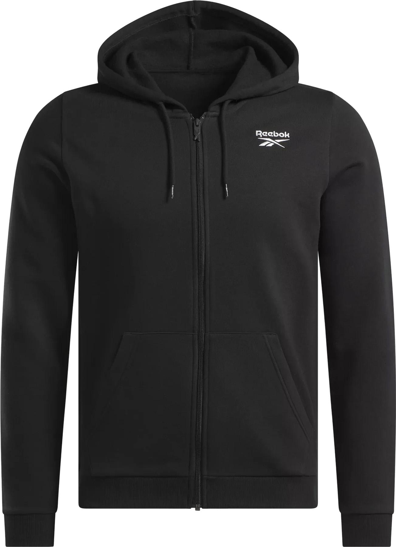 Product image for Reebok Identity Small Logo Fleece Zip Up Hoodie - Men's