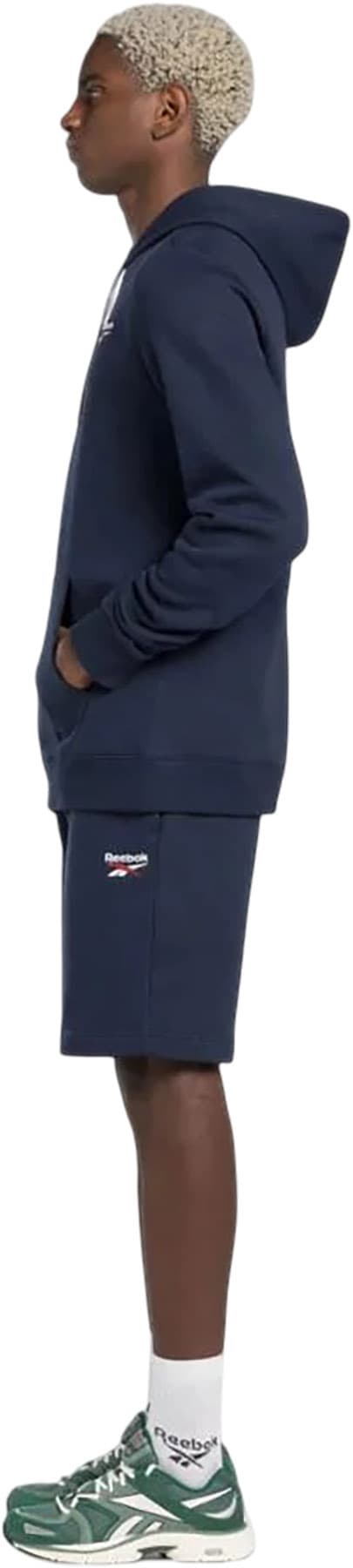Numéro de l'image de la galerie de produits 5 pour le produit Chandail à capuchon en molleton Reebok Identity Small Logo - Homme