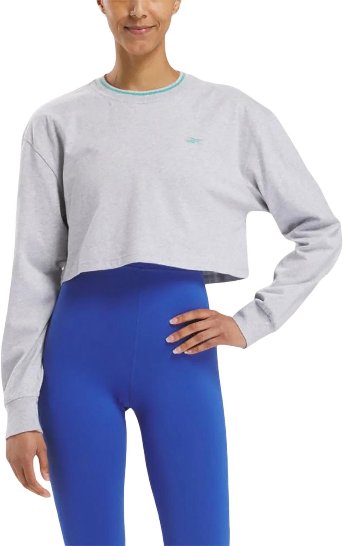 Numéro de l'image de la galerie de produits 3 pour le produit Haut écourté à manches longues Team - Femme