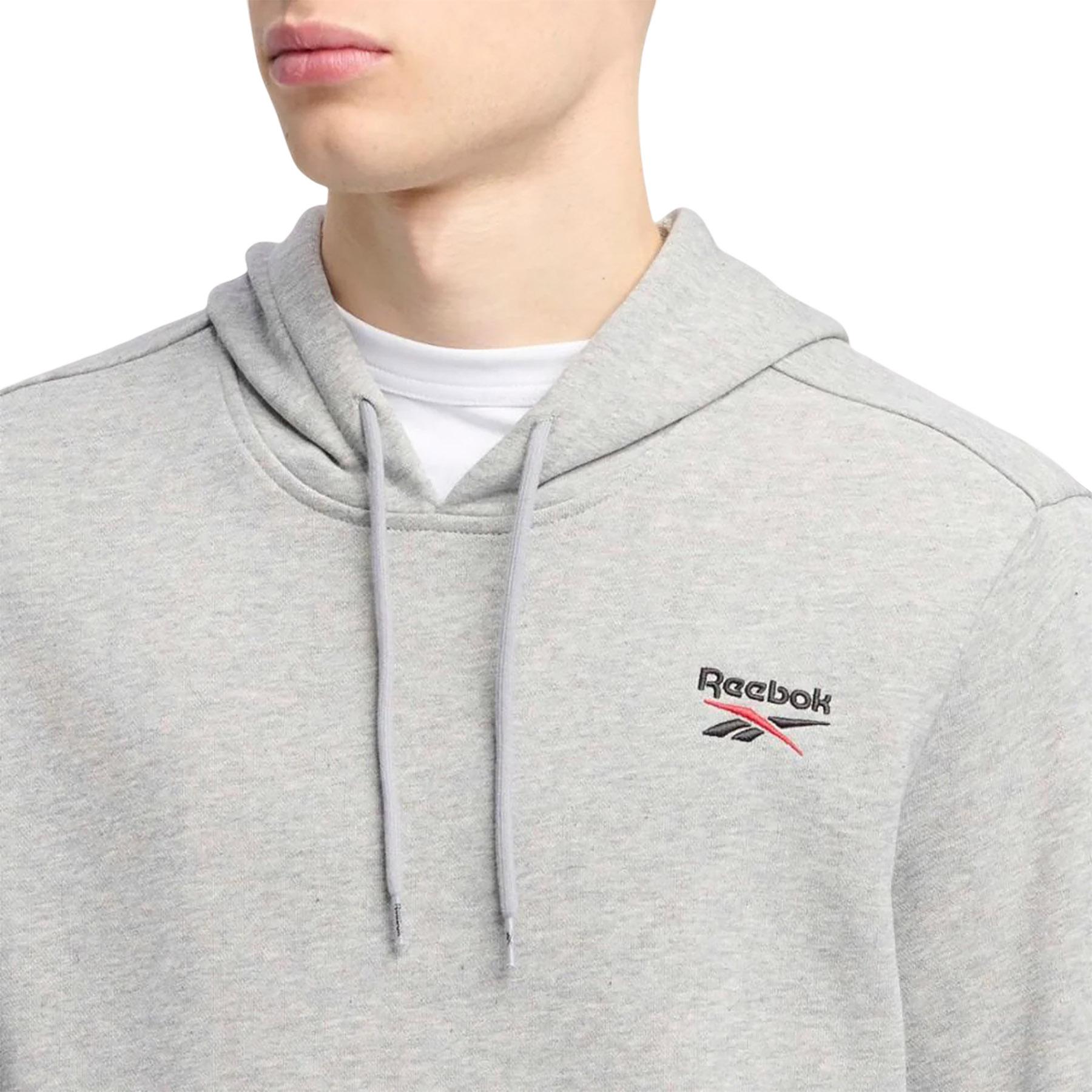 Numéro de l'image de la galerie de produits 4 pour le produit Chandail à capuchon avec petit logo Reebok Identity - Homme