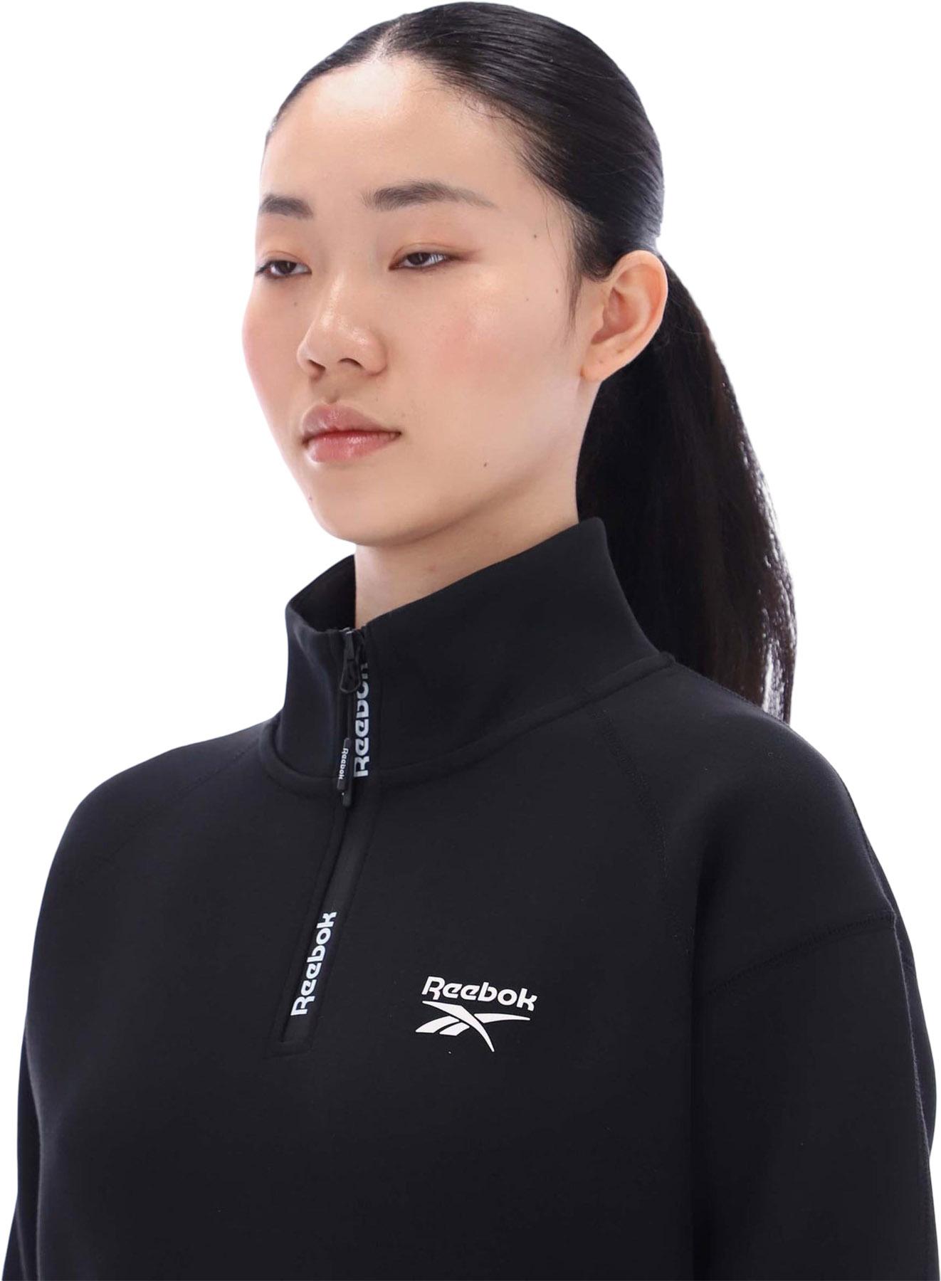 Numéro de l'image de la galerie de produits 2 pour le produit Chandail surdimensionné à glissière 1/4 Scuba - Femme