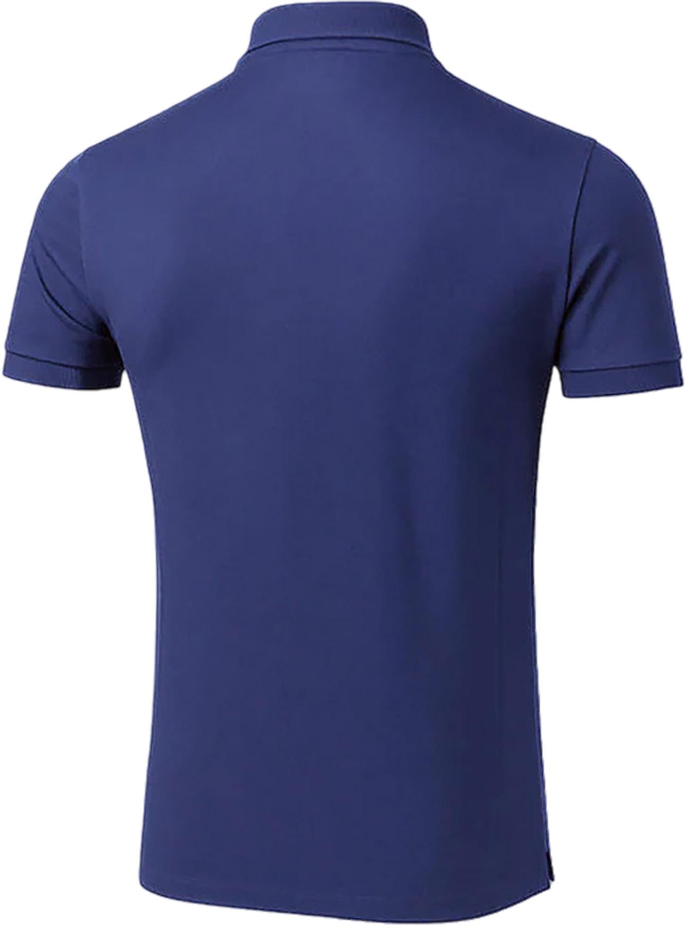 Product gallery image number 3 for product Blaze Embroidered Short Sleeve Polo - Men's