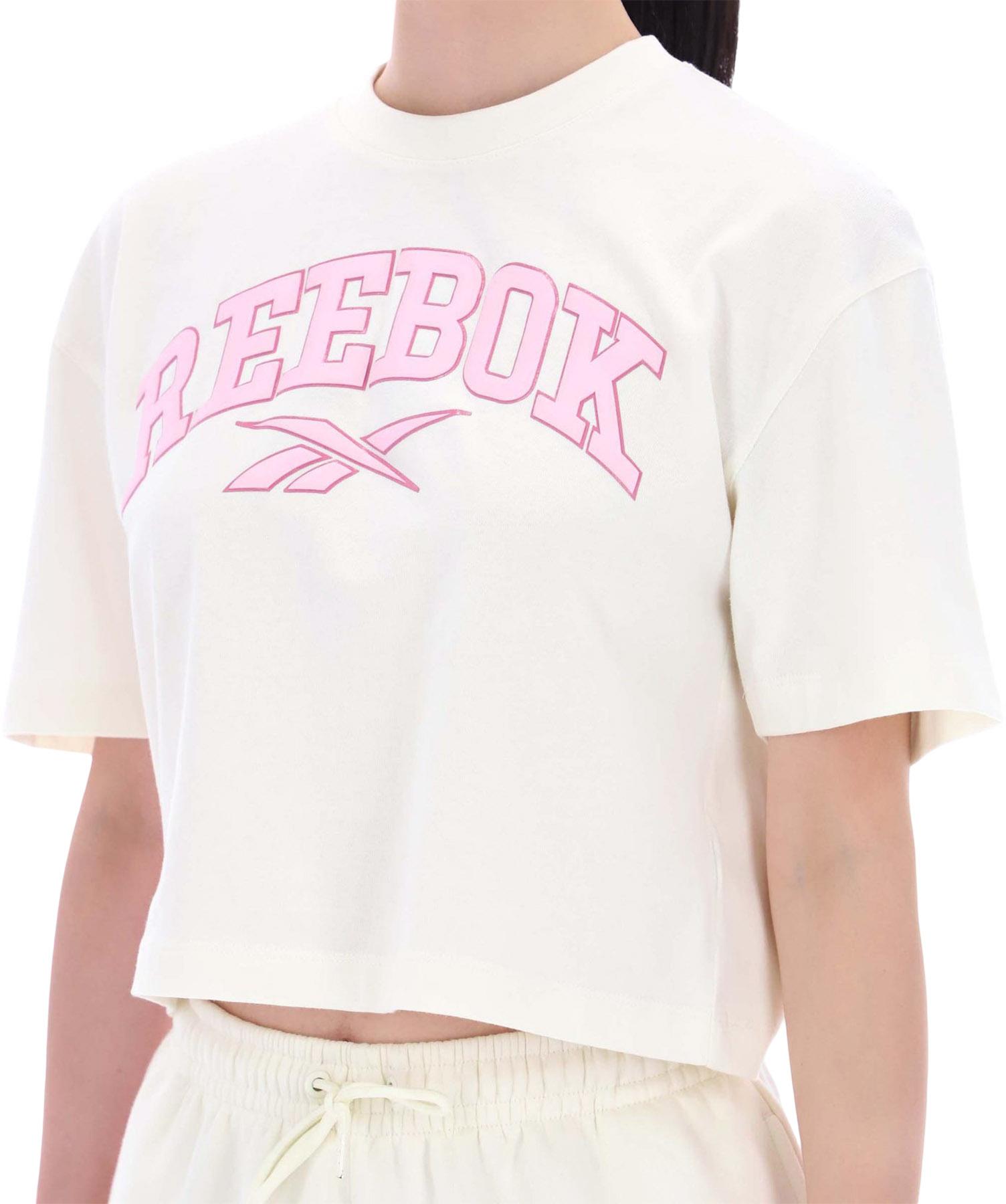 Product gallery image number 4 for product Varsity Logo Cropped T-Shirt - Women's