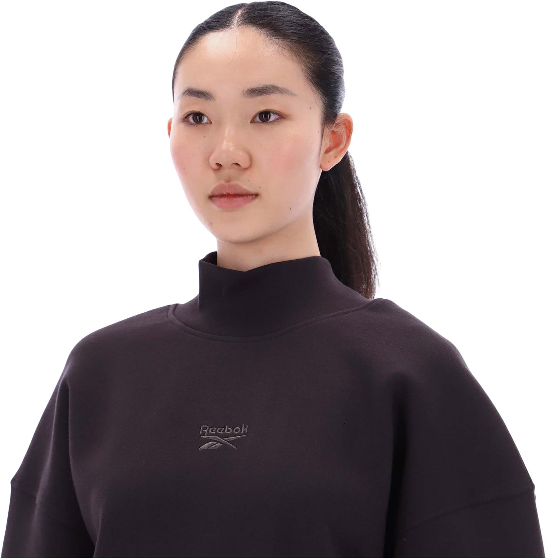 Numéro de l'image de la galerie de produits 5 pour le produit Chandail en molleton à col roulé Longline - Femme