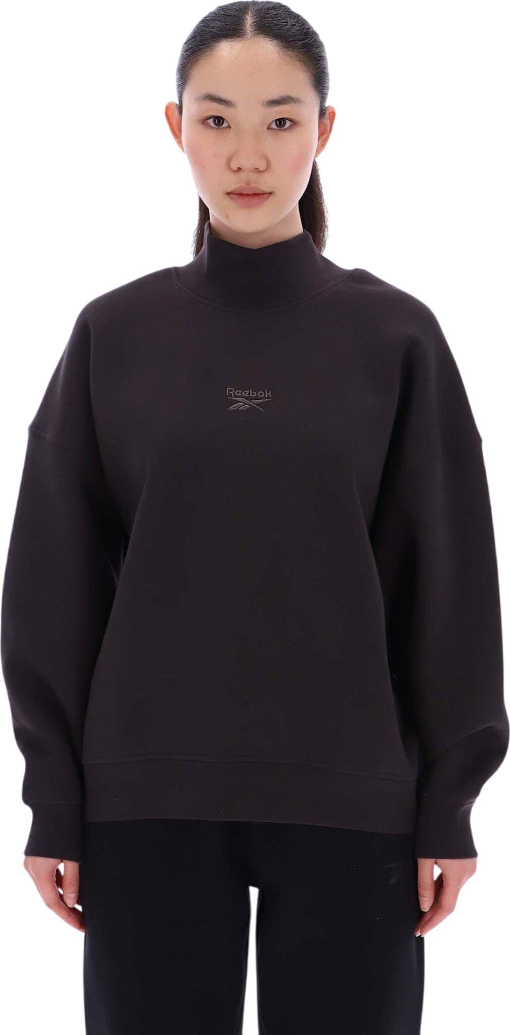Image de produit pour Chandail en molleton à col roulé Longline - Femme