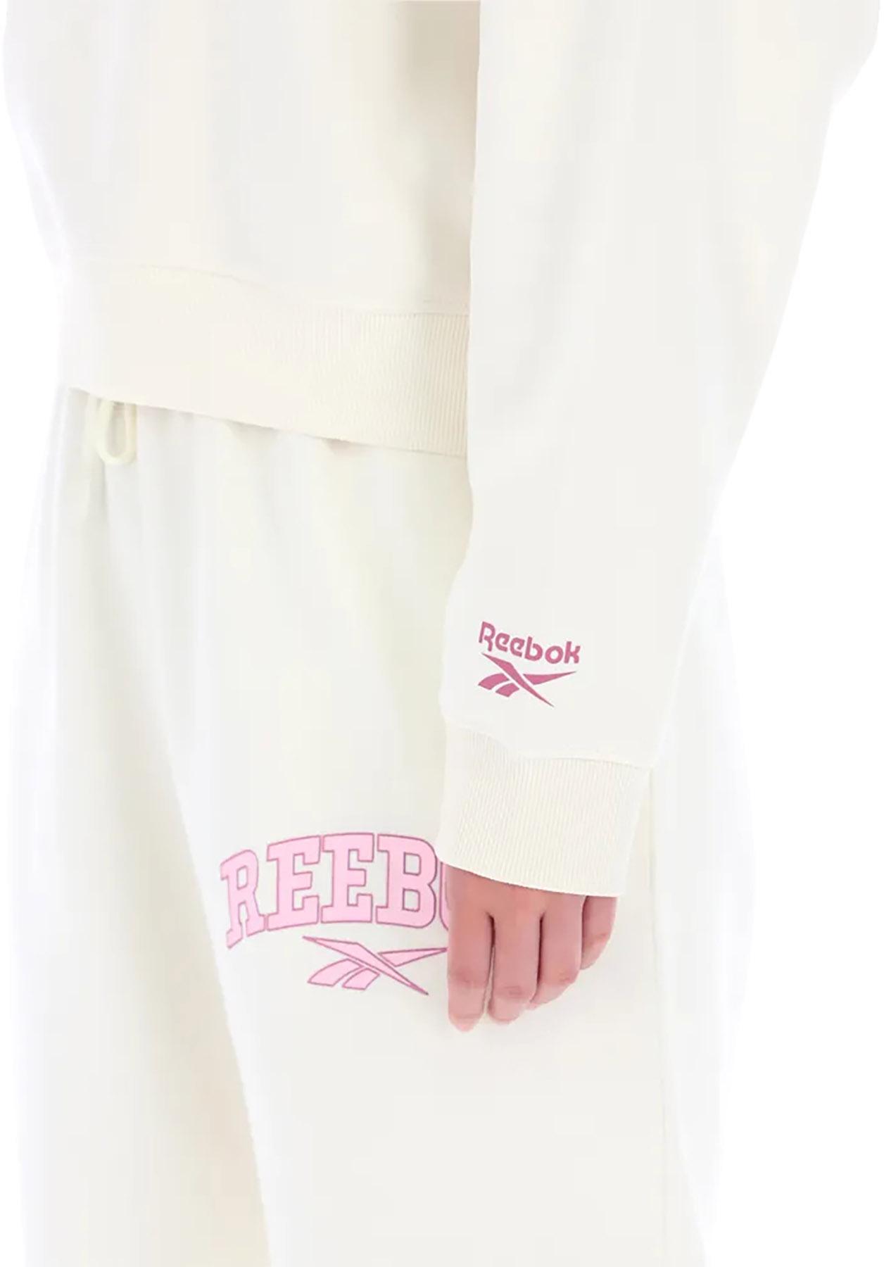 Numéro de l'image de la galerie de produits 4 pour le produit Chandail à capuchon écourté à motif graphique avec logo Varsity - Femme