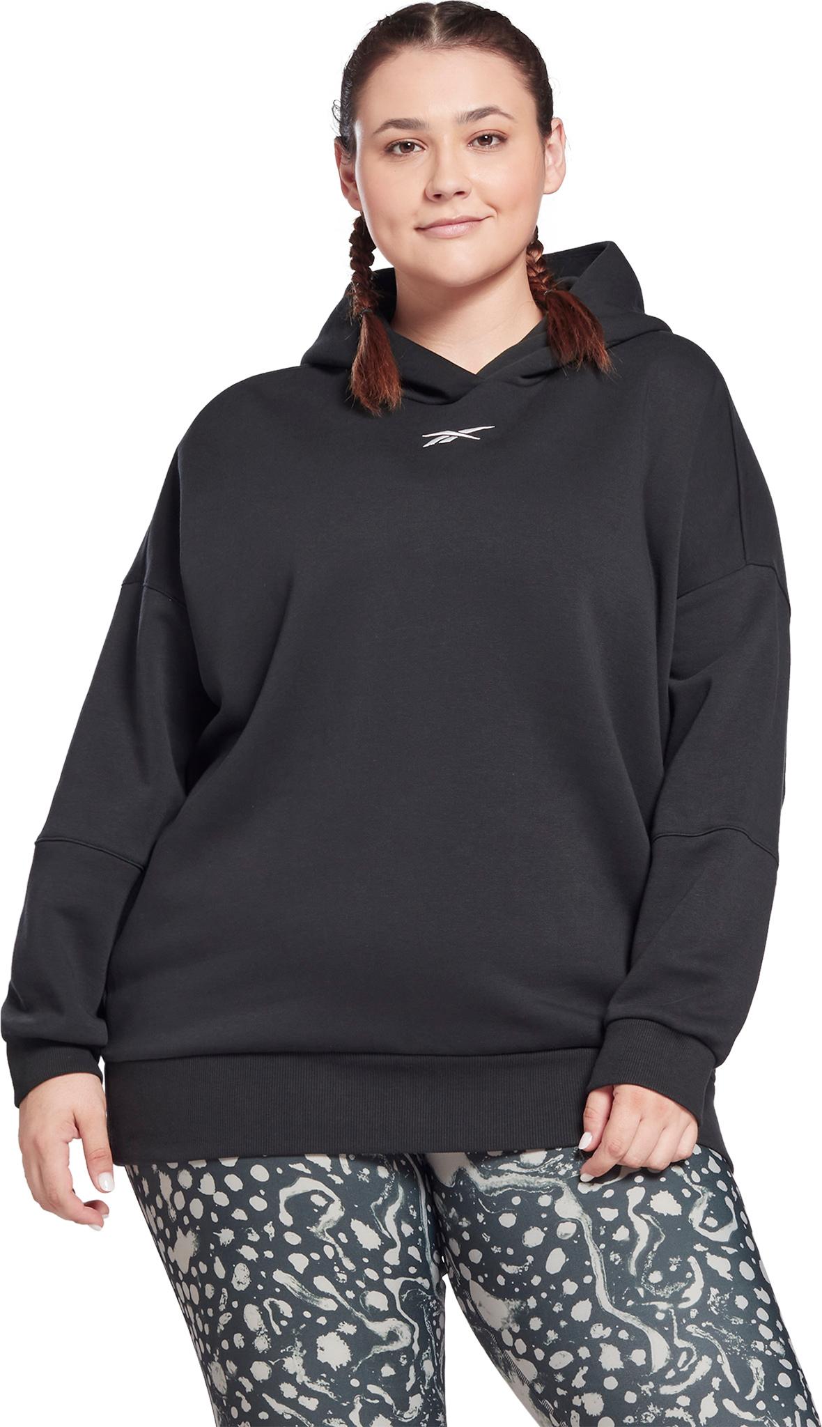 Numéro de l'image de la galerie de produits 6 pour le produit Chandail à capuchon surdimensionné grande taille recyclé Studio - Femme