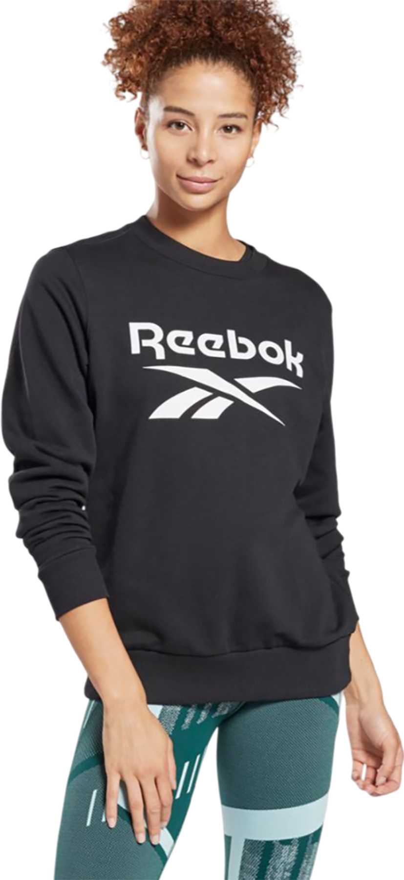 Image de produit pour Chandail en molleton à col rond Identity Logo French Terry - Femme