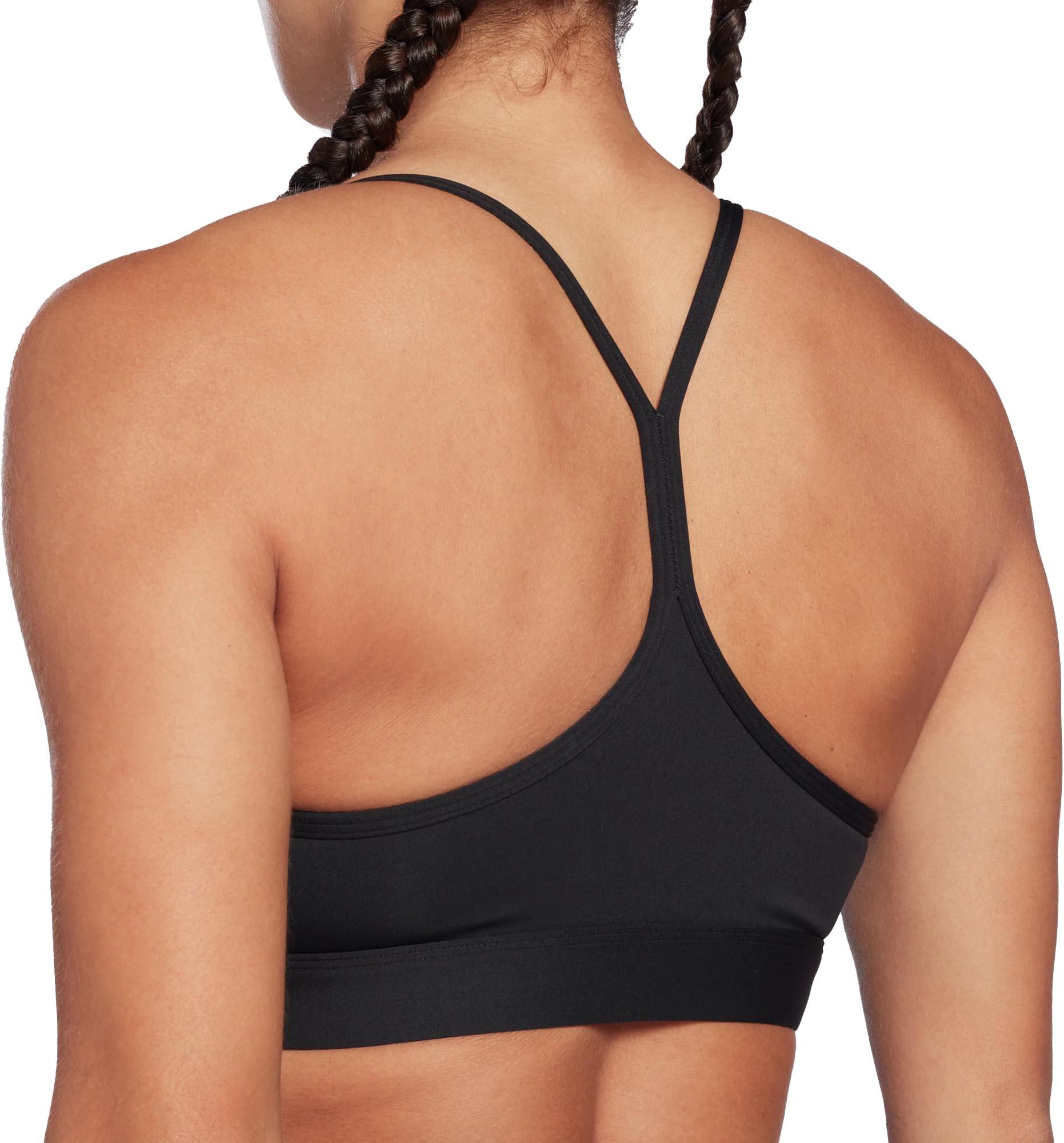 Product gallery image number 5 for product Reebok Lux Skinny Strap Medium-Support Sports Bra - Women’s