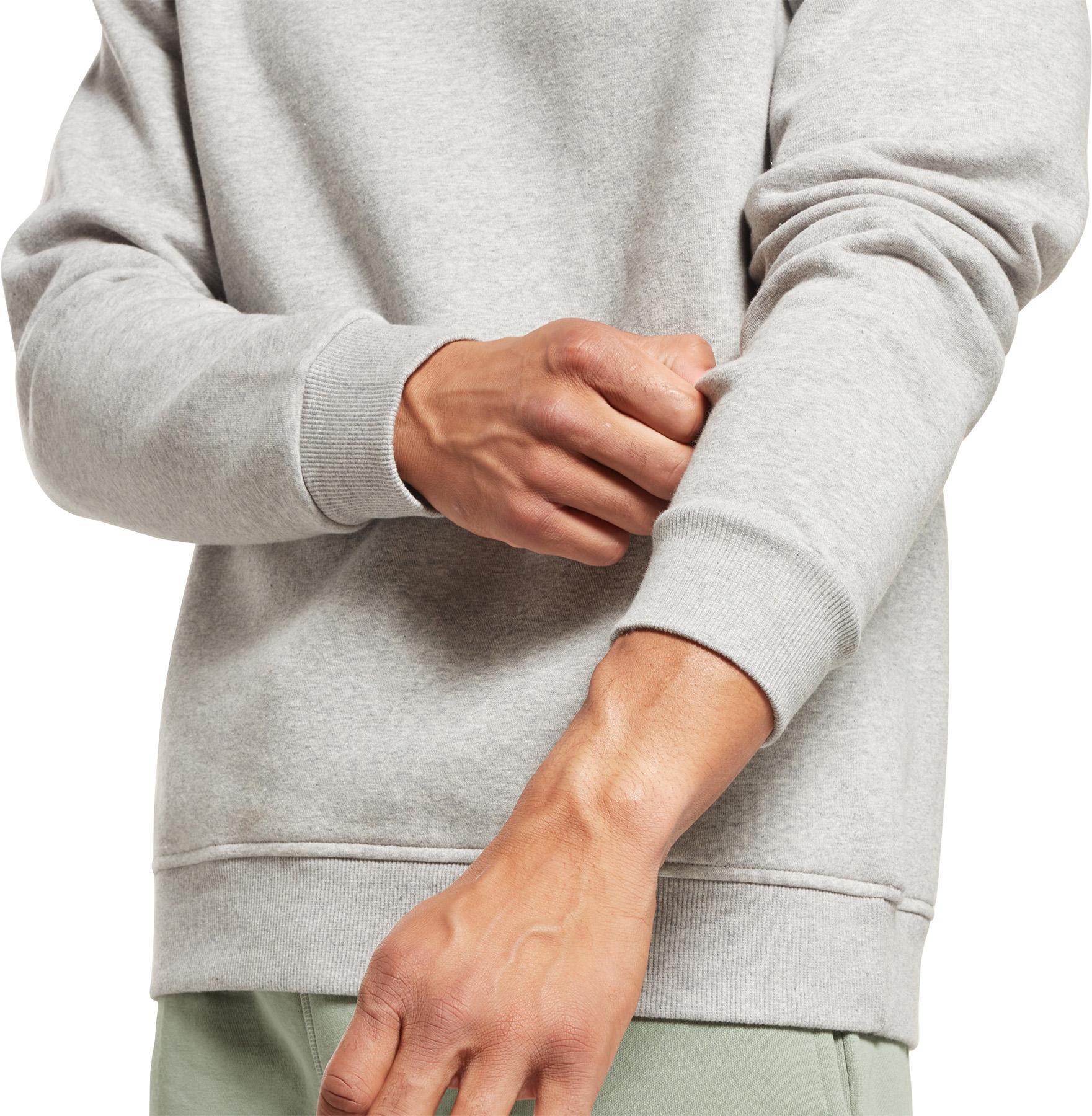 Product gallery image number 5 for product Reebok Identity Fleece Vector Crew Neck Sweatshirt - Men's
