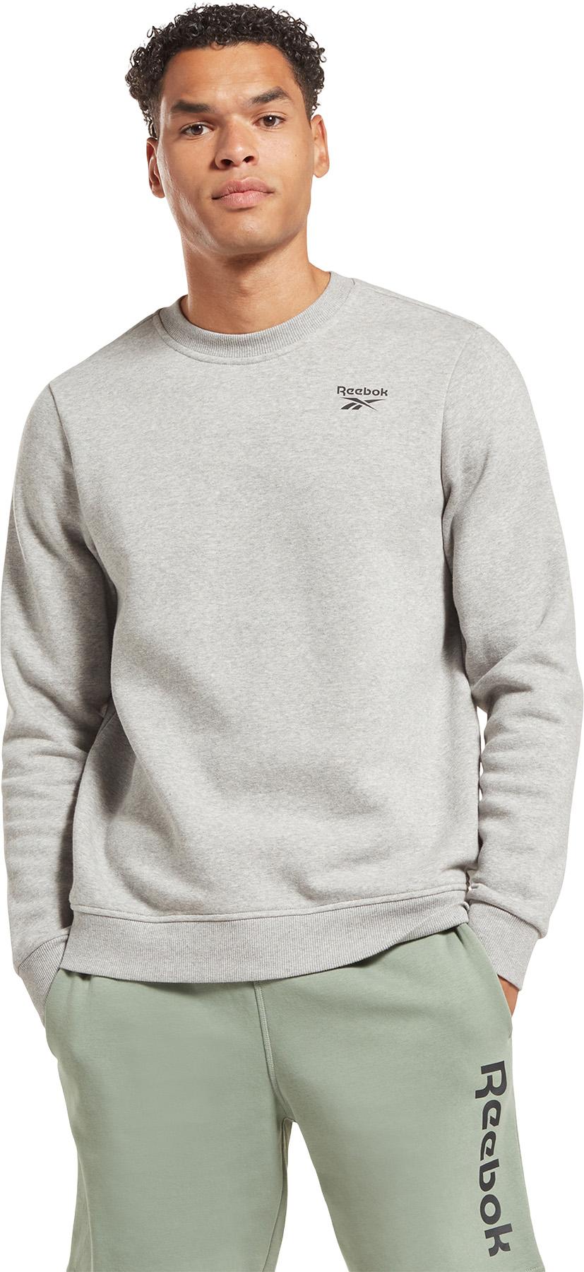 Product gallery image number 2 for product Reebok Identity Fleece Vector Crew Neck Sweatshirt - Men's