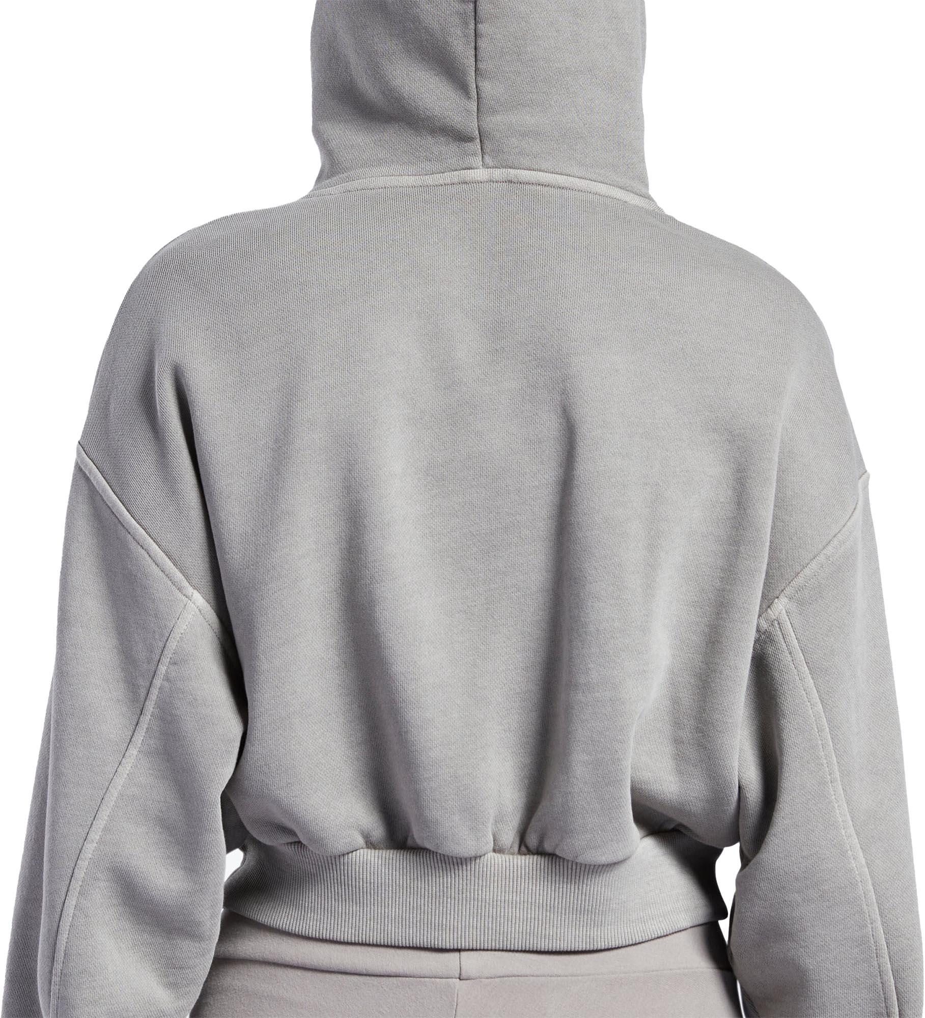 Product gallery image number 3 for product Reebok Classics Natural Dye Cropped Hoodie - Women’s