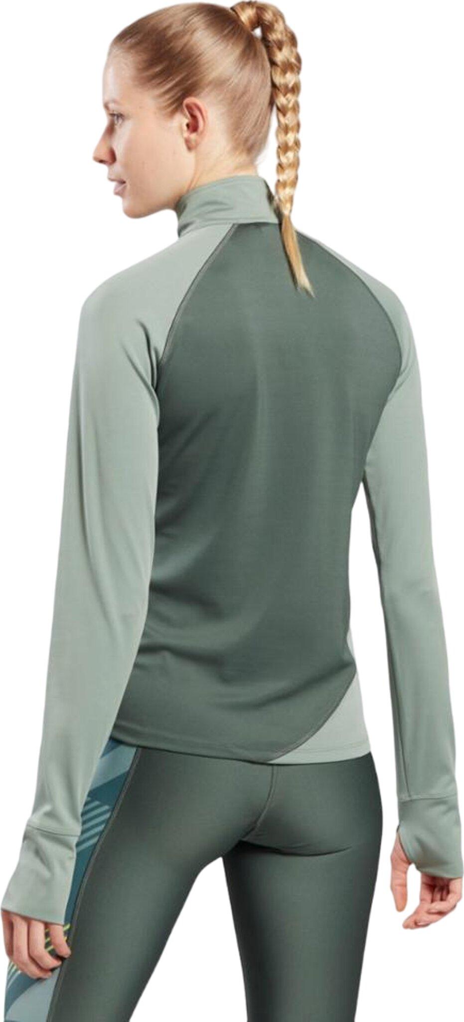 Numéro de l'image de la galerie de produits 2 pour le produit Chandail en molleton à glissière 1/4 Running - Femme