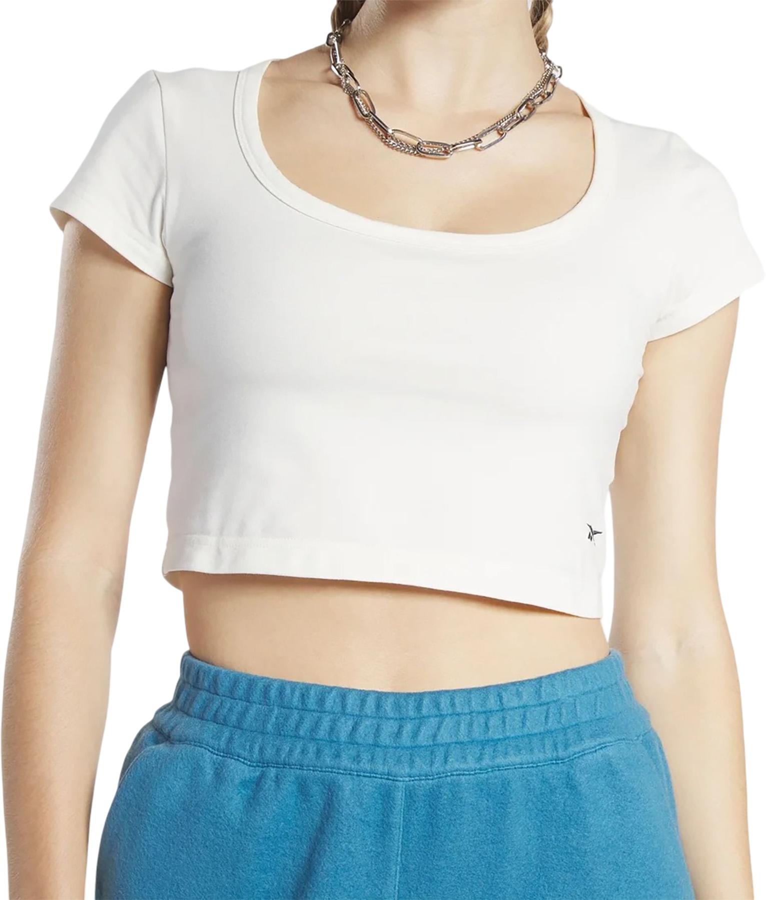 Product gallery image number 4 for product Classics Cropped Jersey T-Shirt - Women's