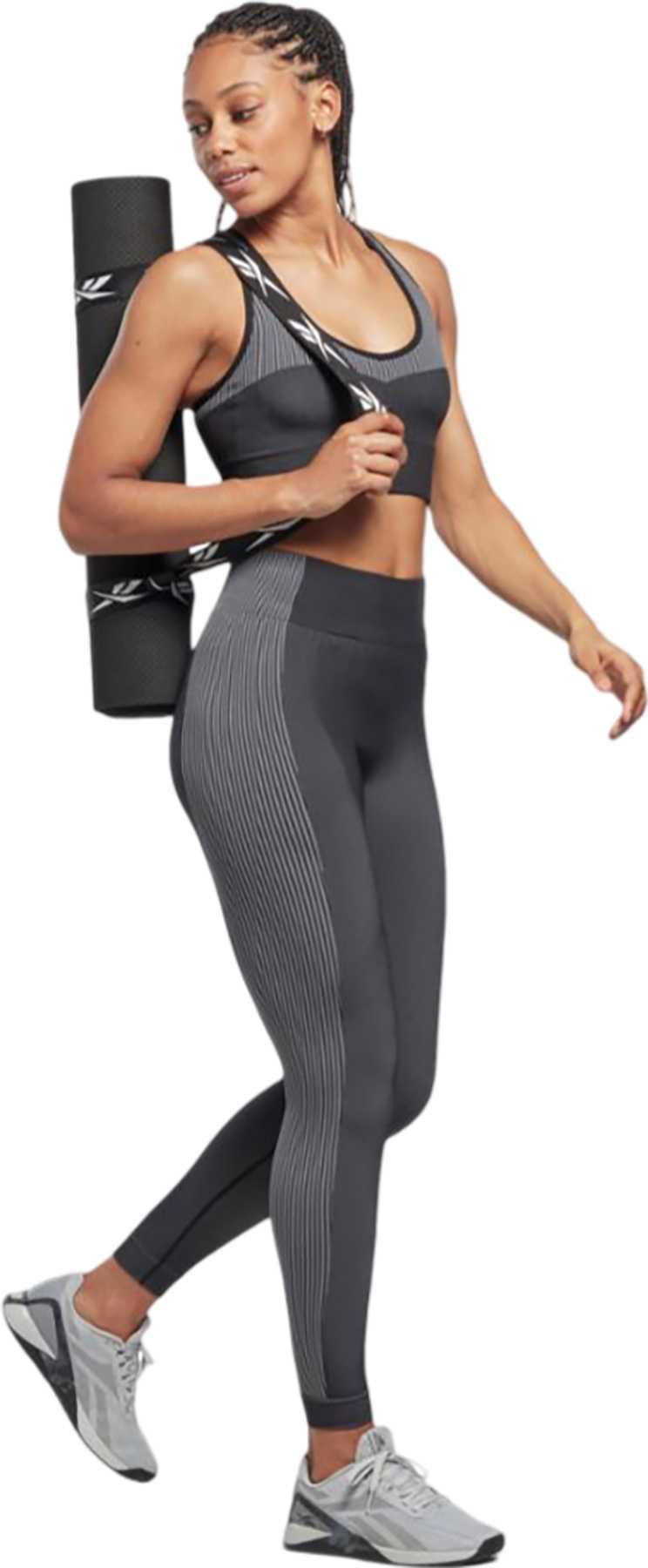 Image de produit pour Soutien-gorge de sport sans couture Yoga - Femme