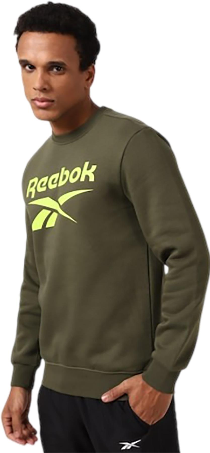 Product gallery image number 5 for product Reebok Identity Fleece Stacked Logo Sweatshirt - Men's