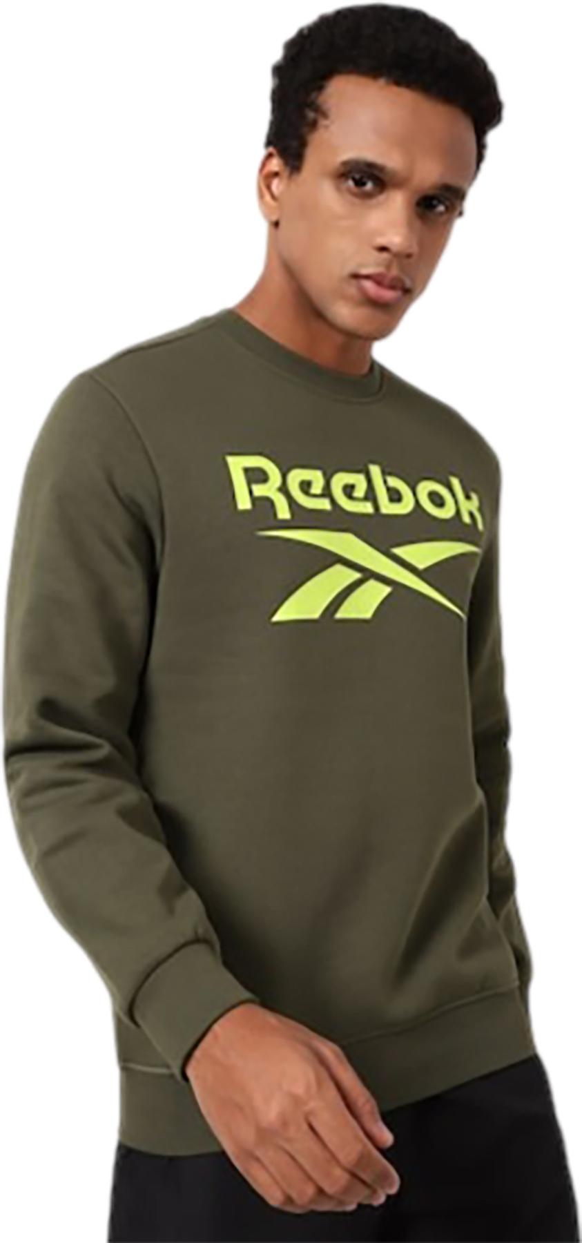 Product gallery image number 1 for product Reebok Identity Fleece Stacked Logo Sweatshirt - Men's