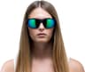 Couleur: Black - Smoke - Green Mirror Pol