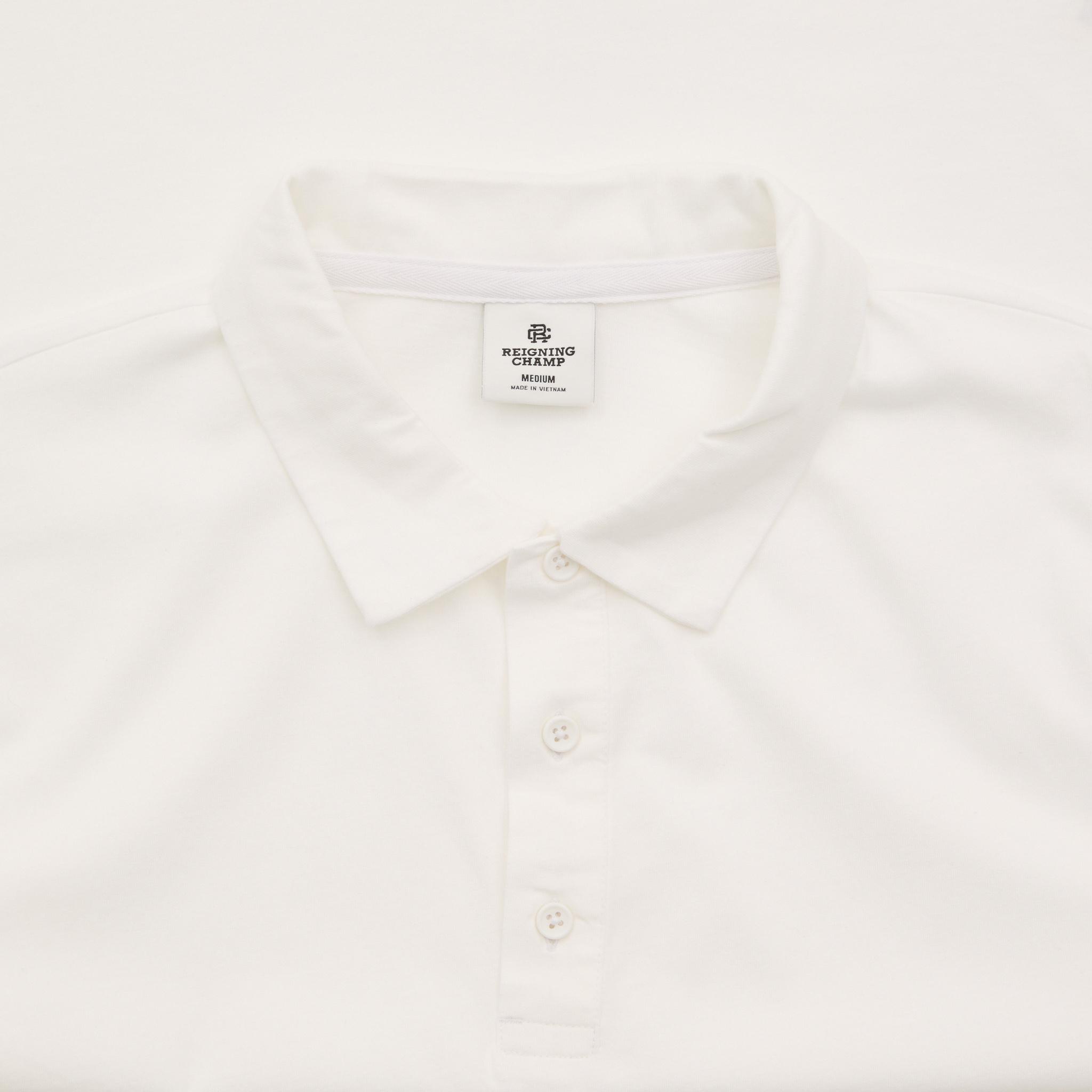 Product gallery image number 7 for product Polo en jersey léger à coupe standard - Homme