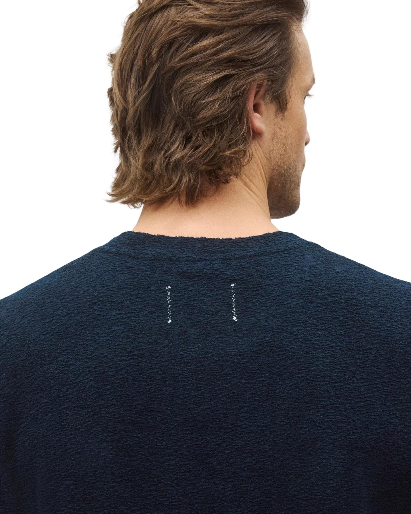 Product gallery image number 3 for product T-shirt en tissu bouclé à coupe standard - Homme