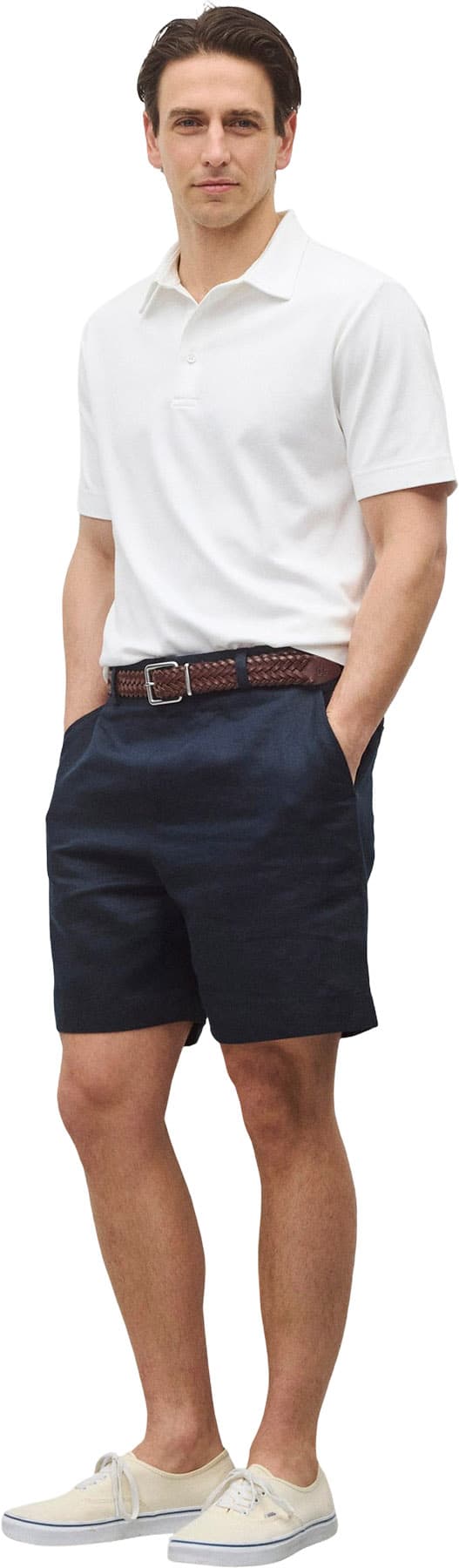 Numéro de l'image de la galerie de produits 6 pour le produit Polo standard en coton interlock Podium - Homme