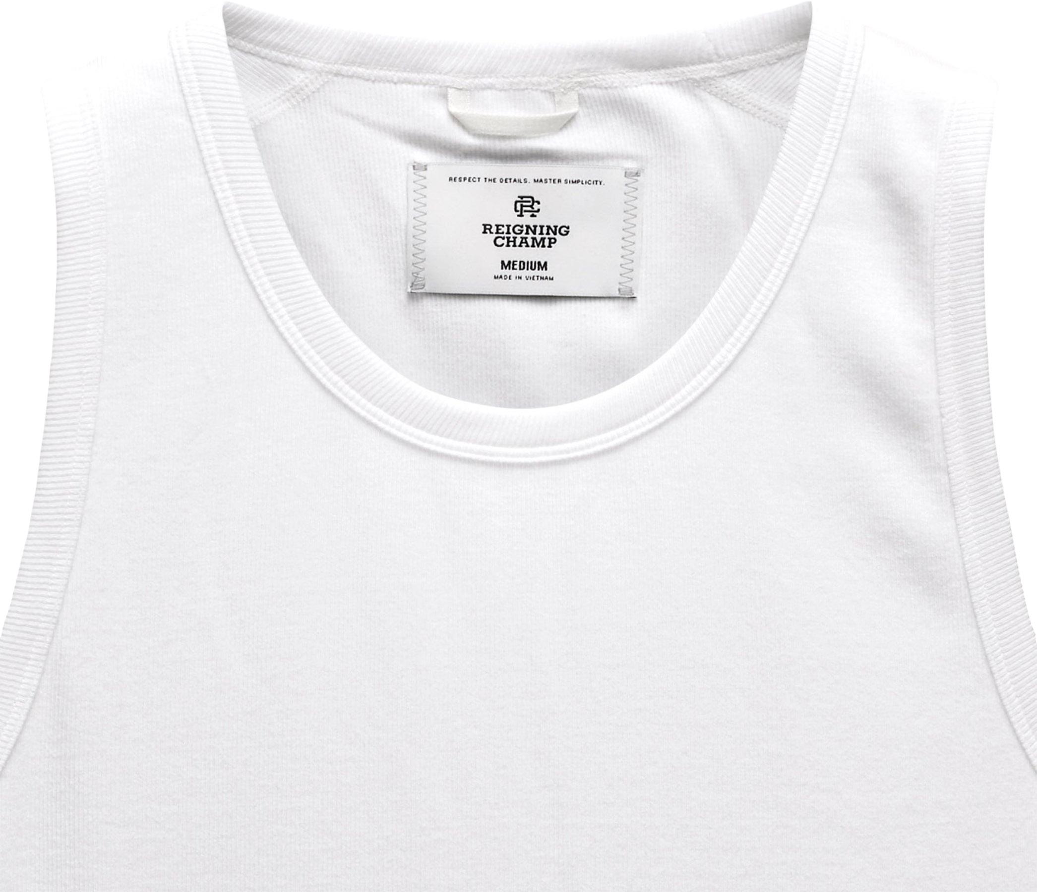 Product gallery image number 5 for product Cotton Rib Slim Tank Top - Men's