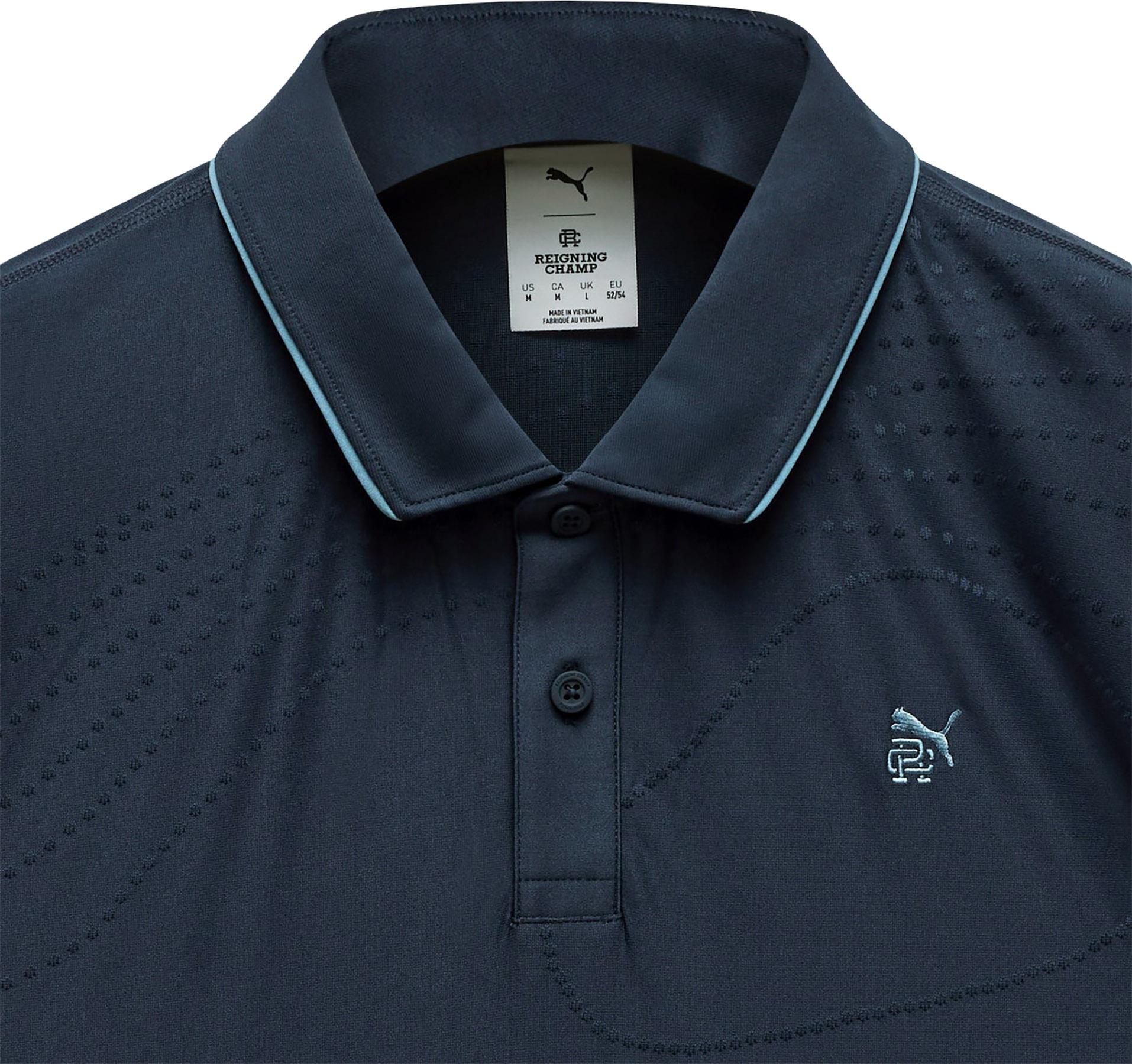 Product gallery image number 6 for product Polo en tricot jacquard Puma X Reigning Champ - Homme