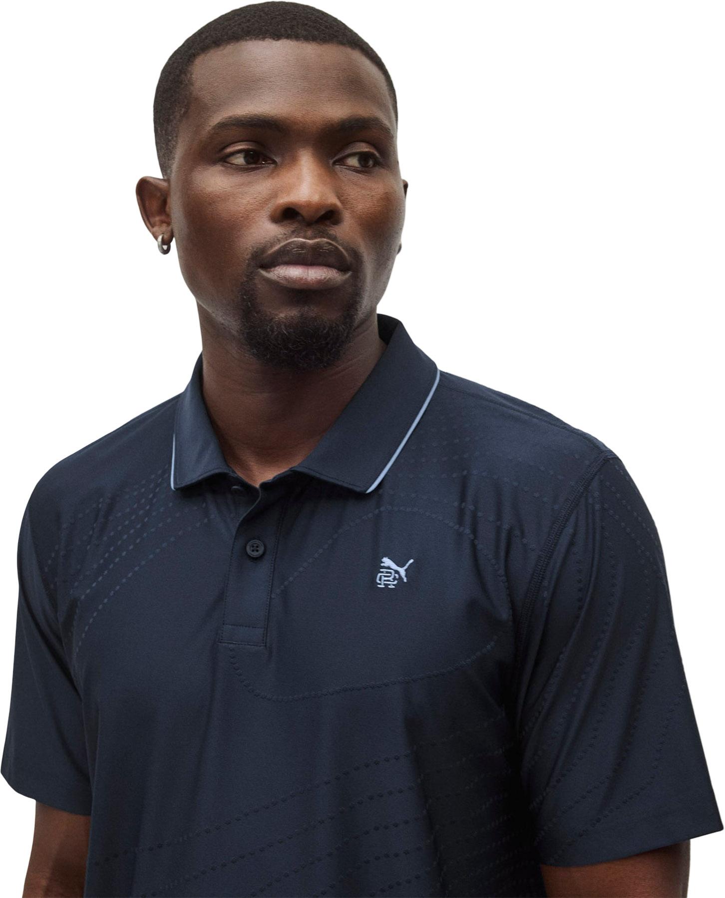 Product gallery image number 8 for product Polo en tricot jacquard Puma X Reigning Champ - Homme